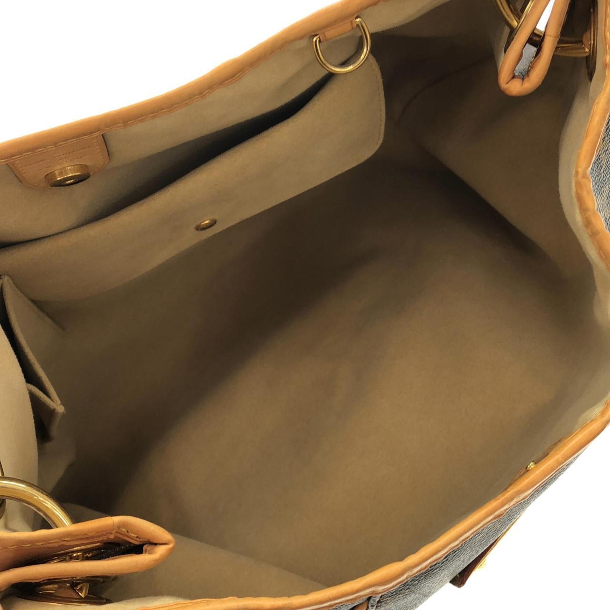 Louis Vuitton Marron Coated Canvas Shoulder Bag (Pre-Owned)