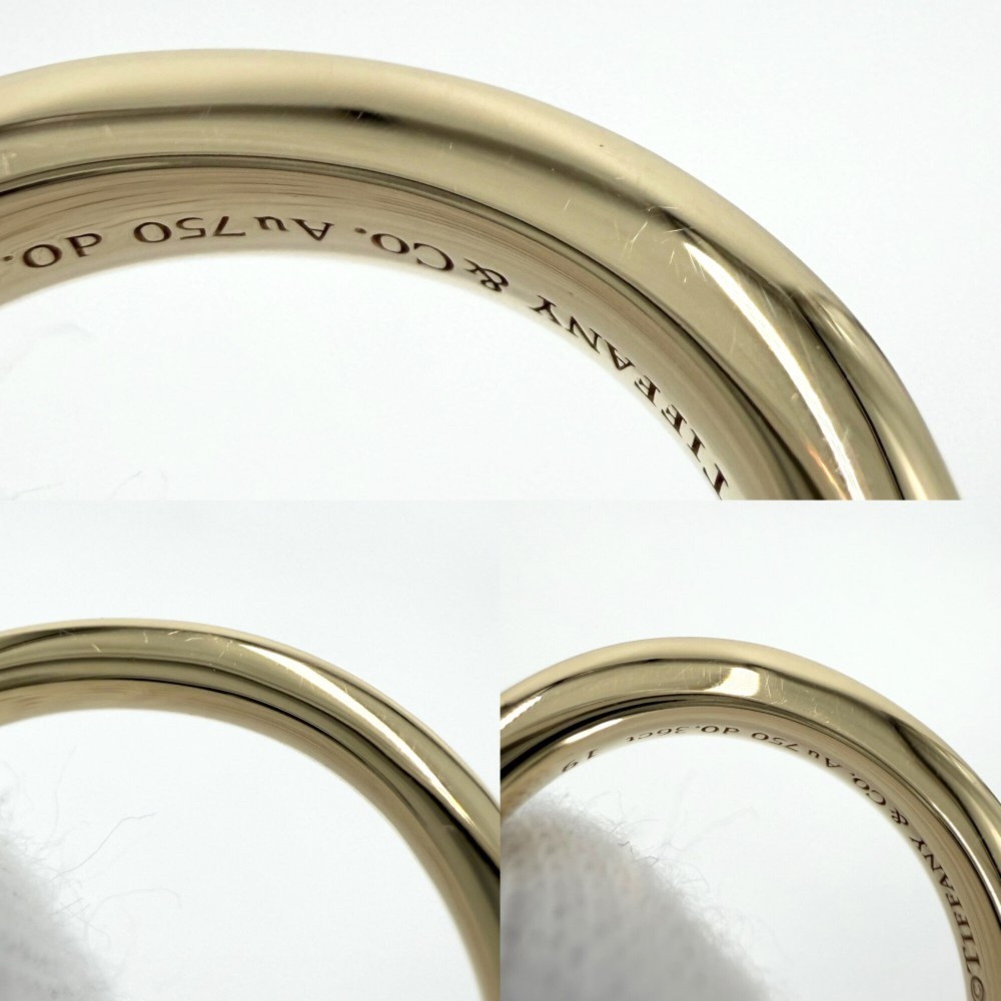 Tiffany Yellow Gold (18K) Band Ring (Pre-Owned)