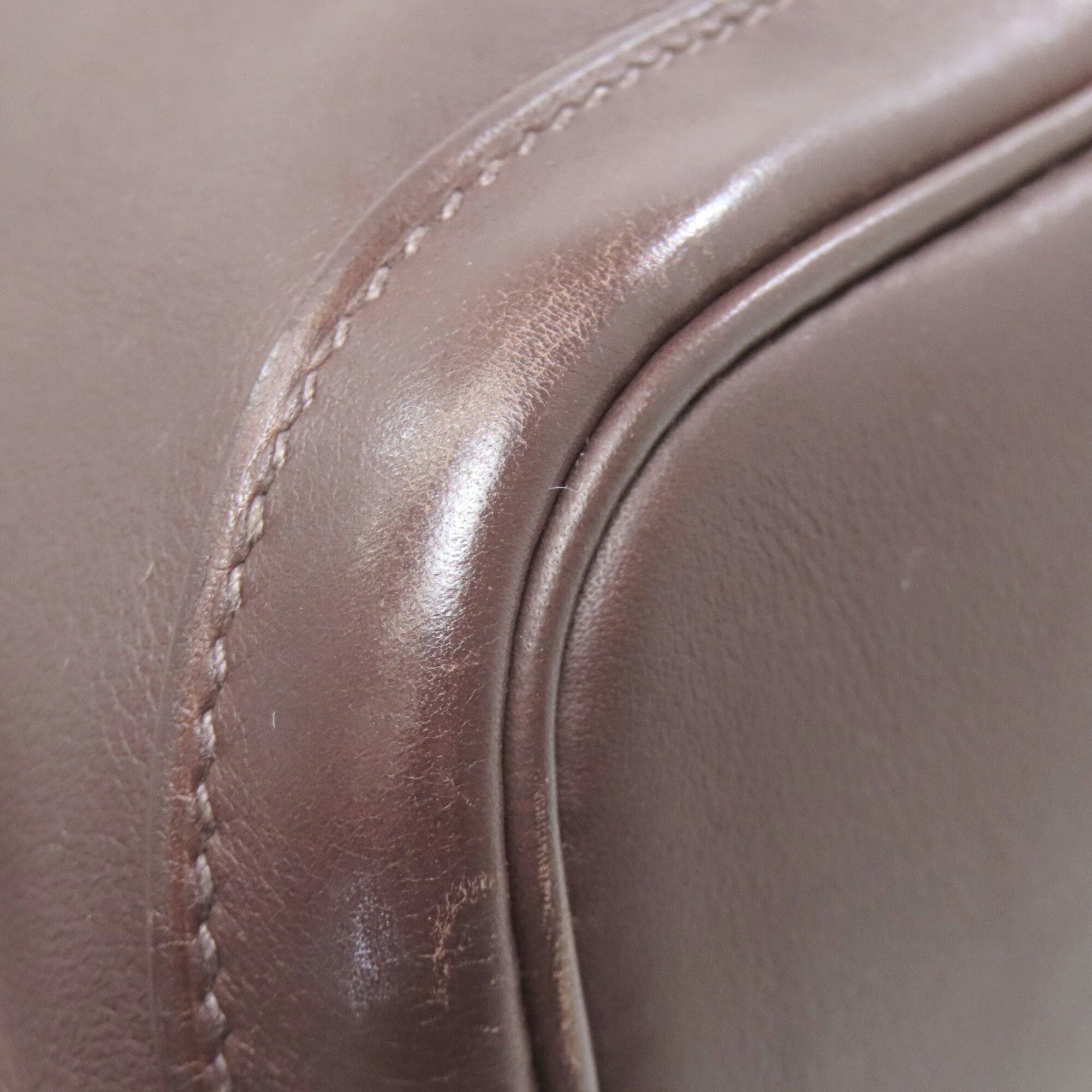 Hermes Garden Havane Swift Leather Handbag (Pre-Owned)