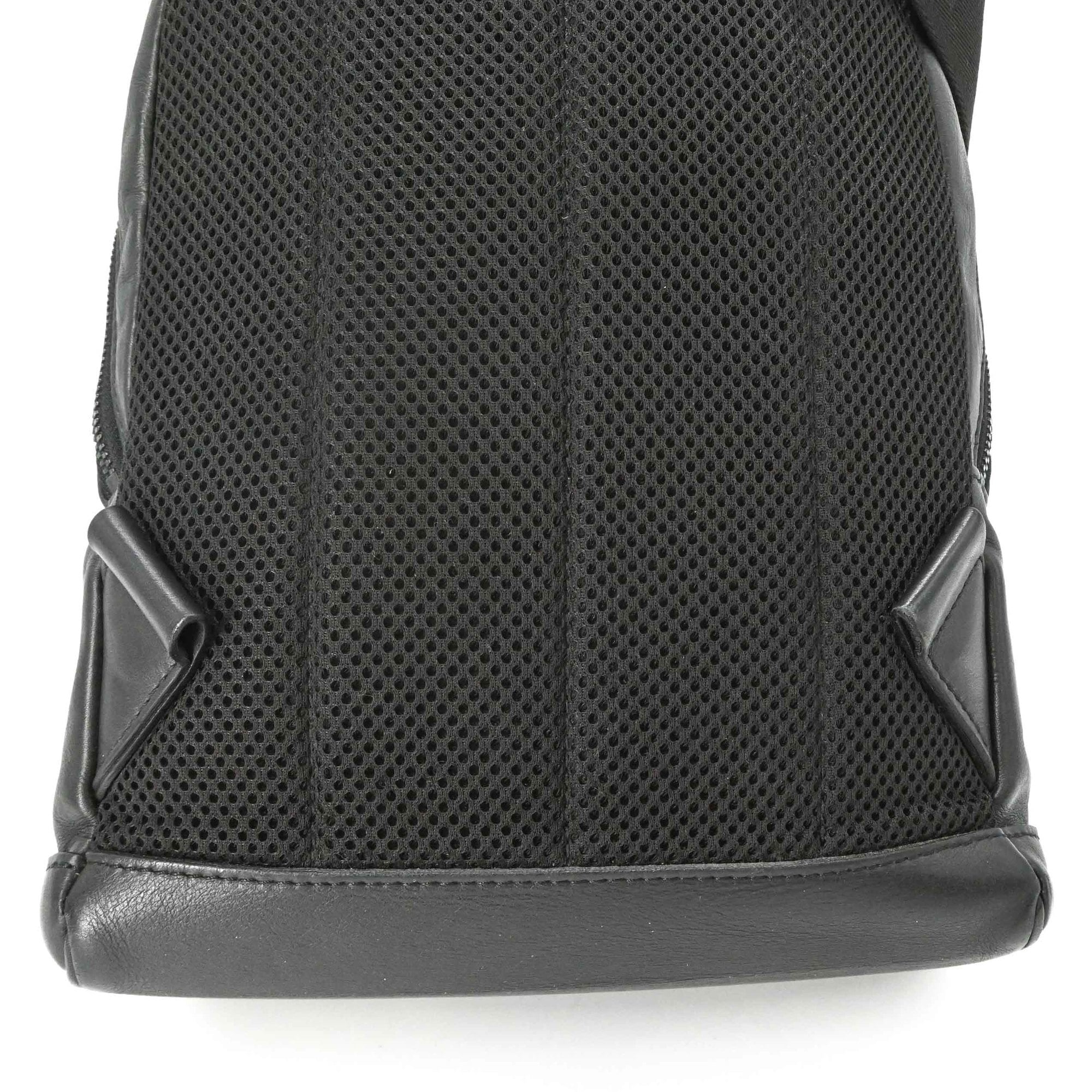 Louis Vuitton Black Leather Sling Bag (Pre-Owned)