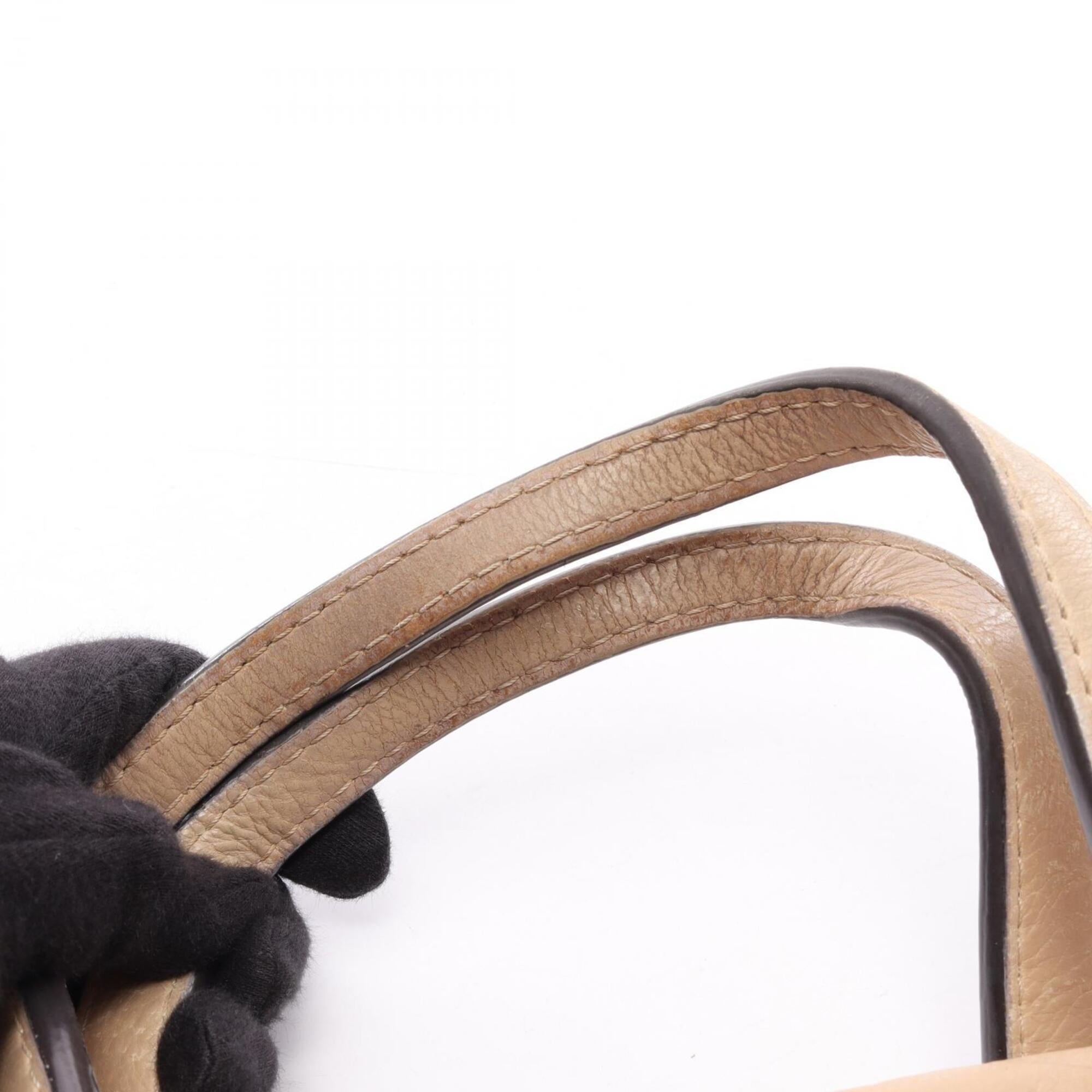 Loewe Beige Leather Handbag (Pre-Owned)