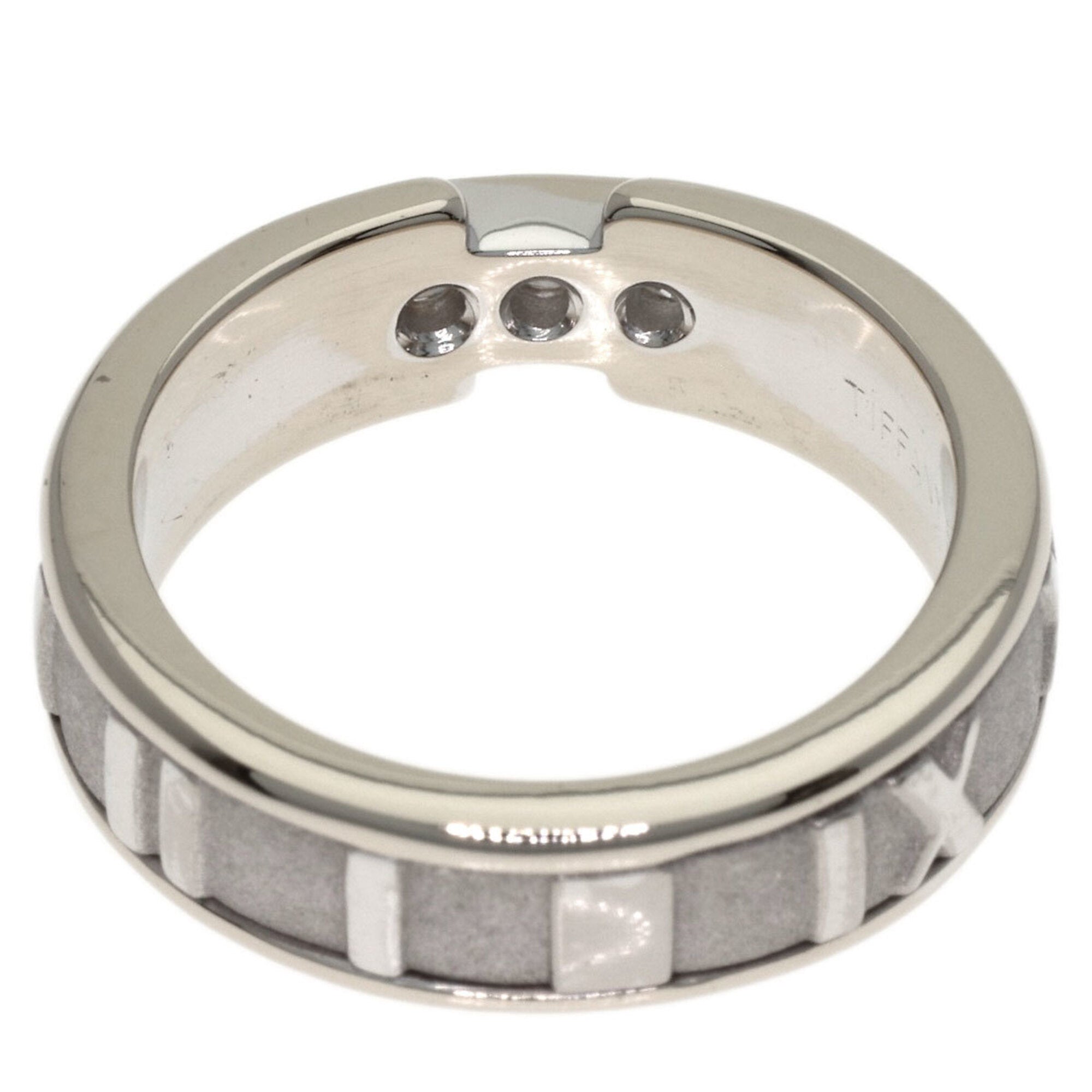 Tiffany White Gold White Gold (18K) Band Ring (Pre-Owned)