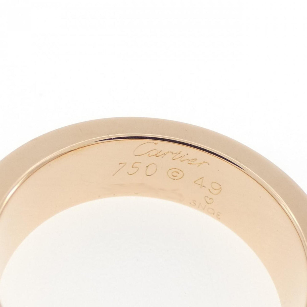 Cartier Pink Gold (18K) Band Ring (Pre-Owned)