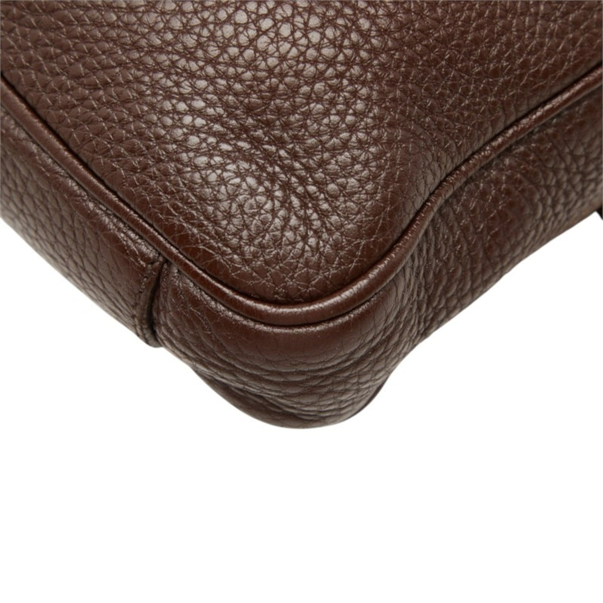 Prada Brown Camel Leather Shoulder Bag (Pre-Owned)