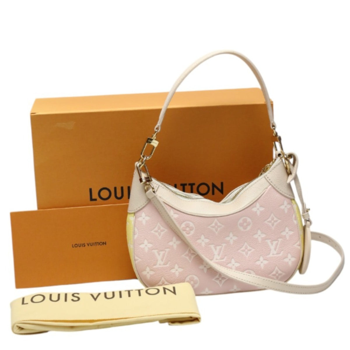 Louis Vuitton Beige Handbag Shoulder Bag (Pre-Owned)