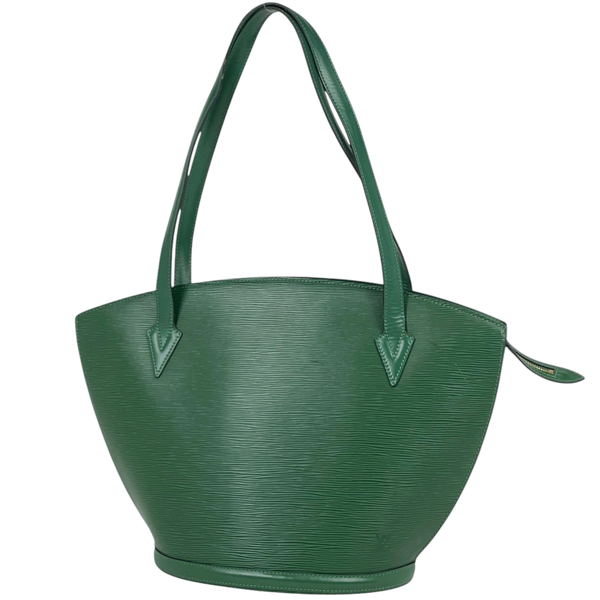 Louis Vuitton Borneo Green Epi Leather Shoulder Bag Tote Bag (Pre-Owned)