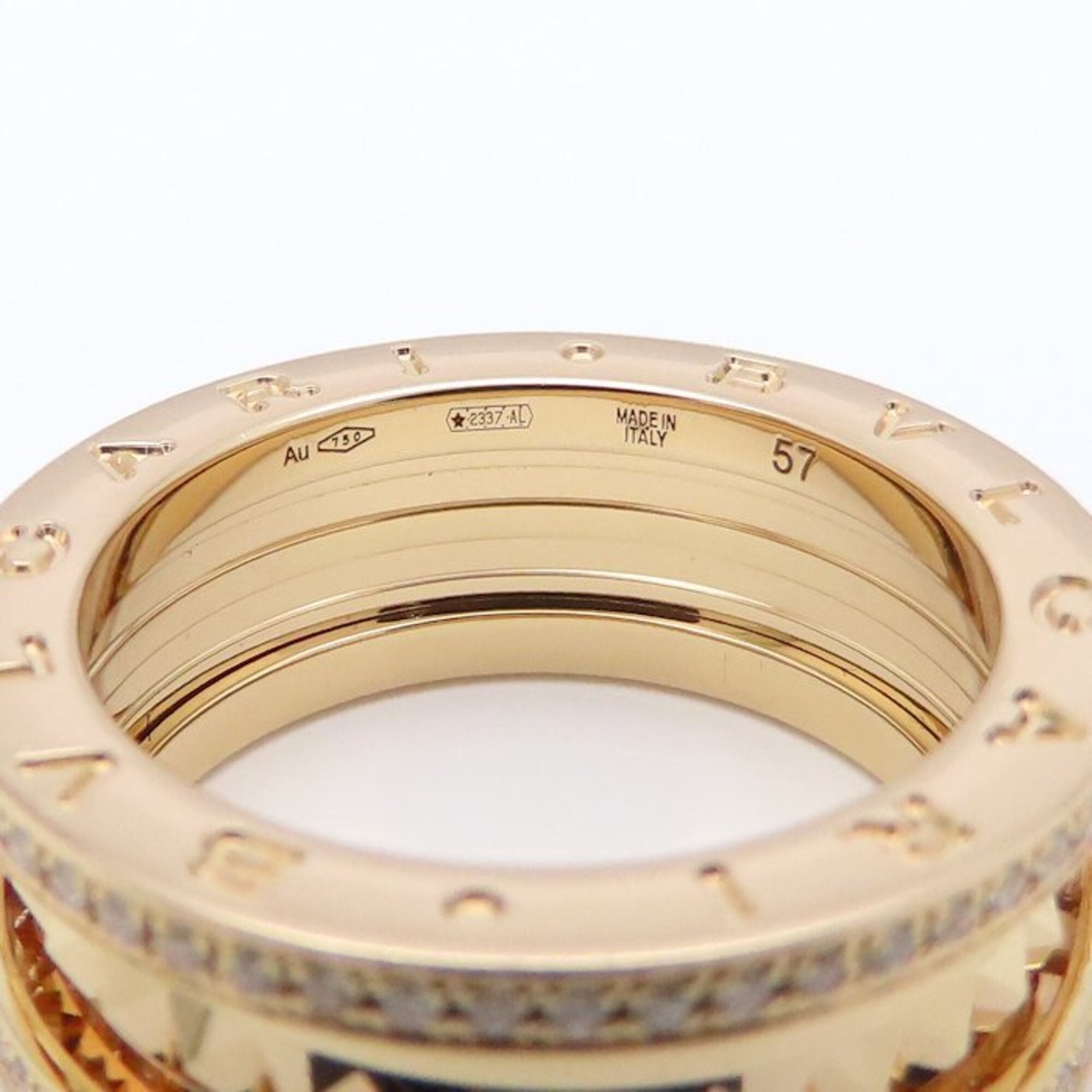 Bvlgari B.Zero1 Pink Gold (18K) Band Ring (Pre-Owned)