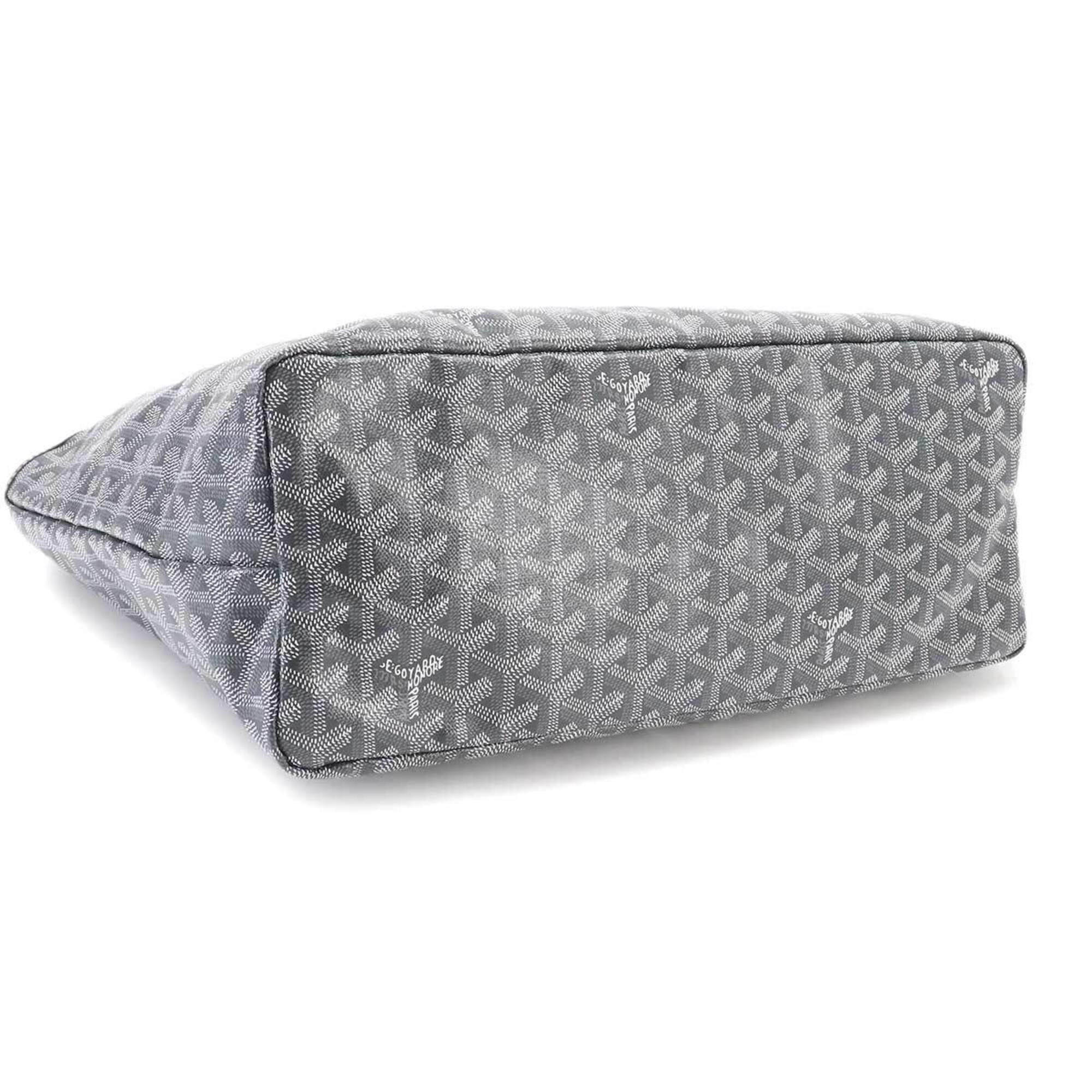 Goyard Gray Pvc Leather Handbag Tote Bag (Pre-Owned)