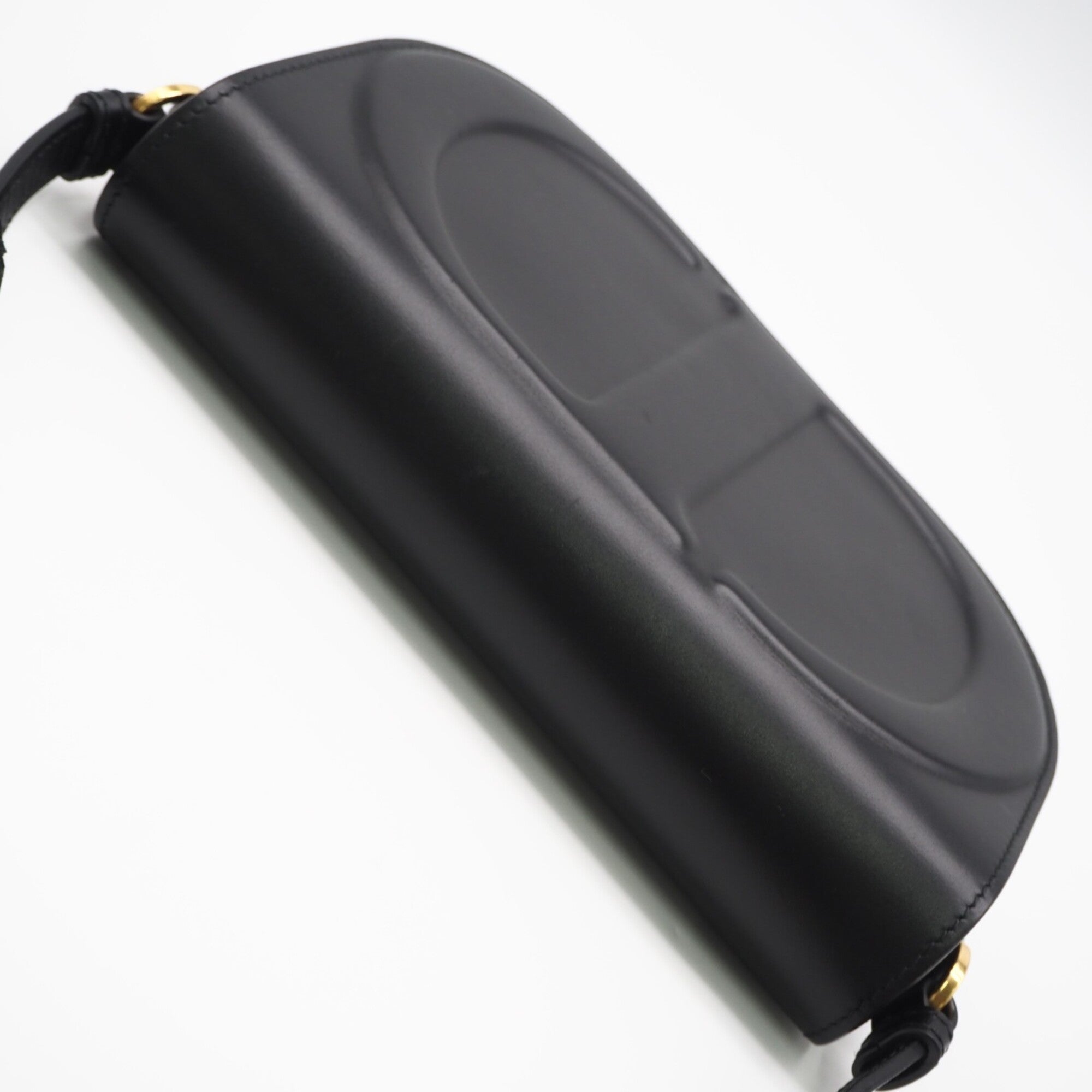 Christian Dior Black Leather Shoulder Bag (Pre-Owned)