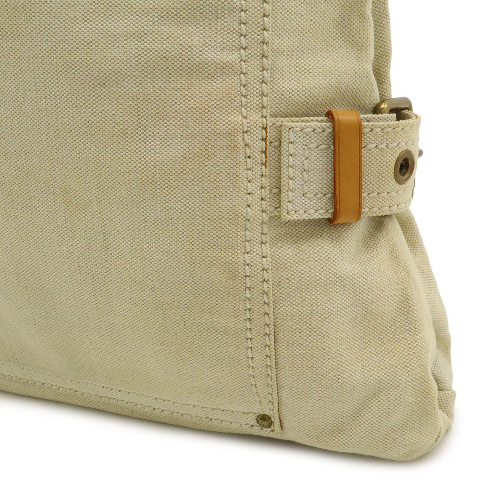 Louis Vuitton Blue Natural Canvas Shoulder Bag Tote Bag (Pre-Owned)