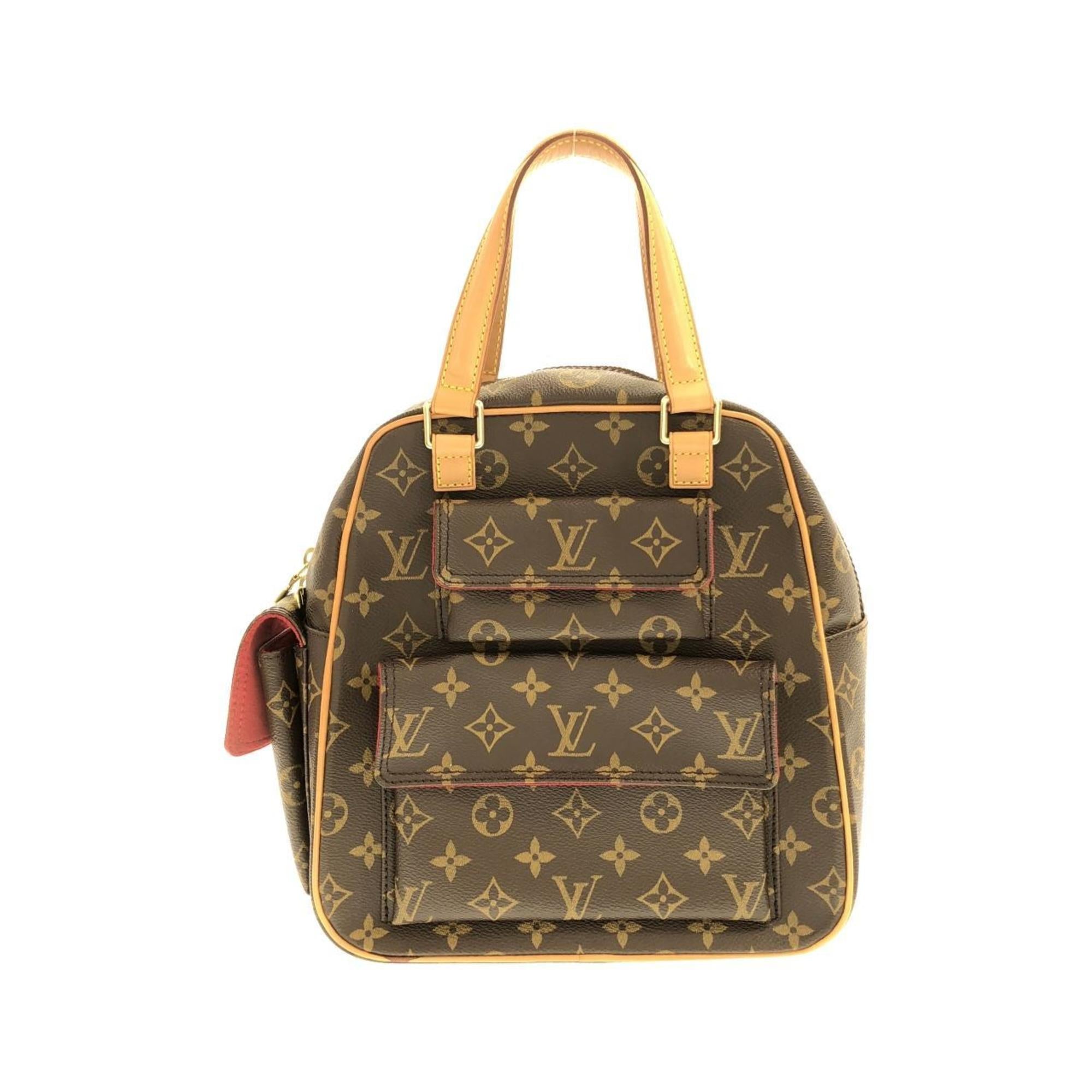 Louis Vuitton Marron Coated Canvas Handbag (Pre-Owned)