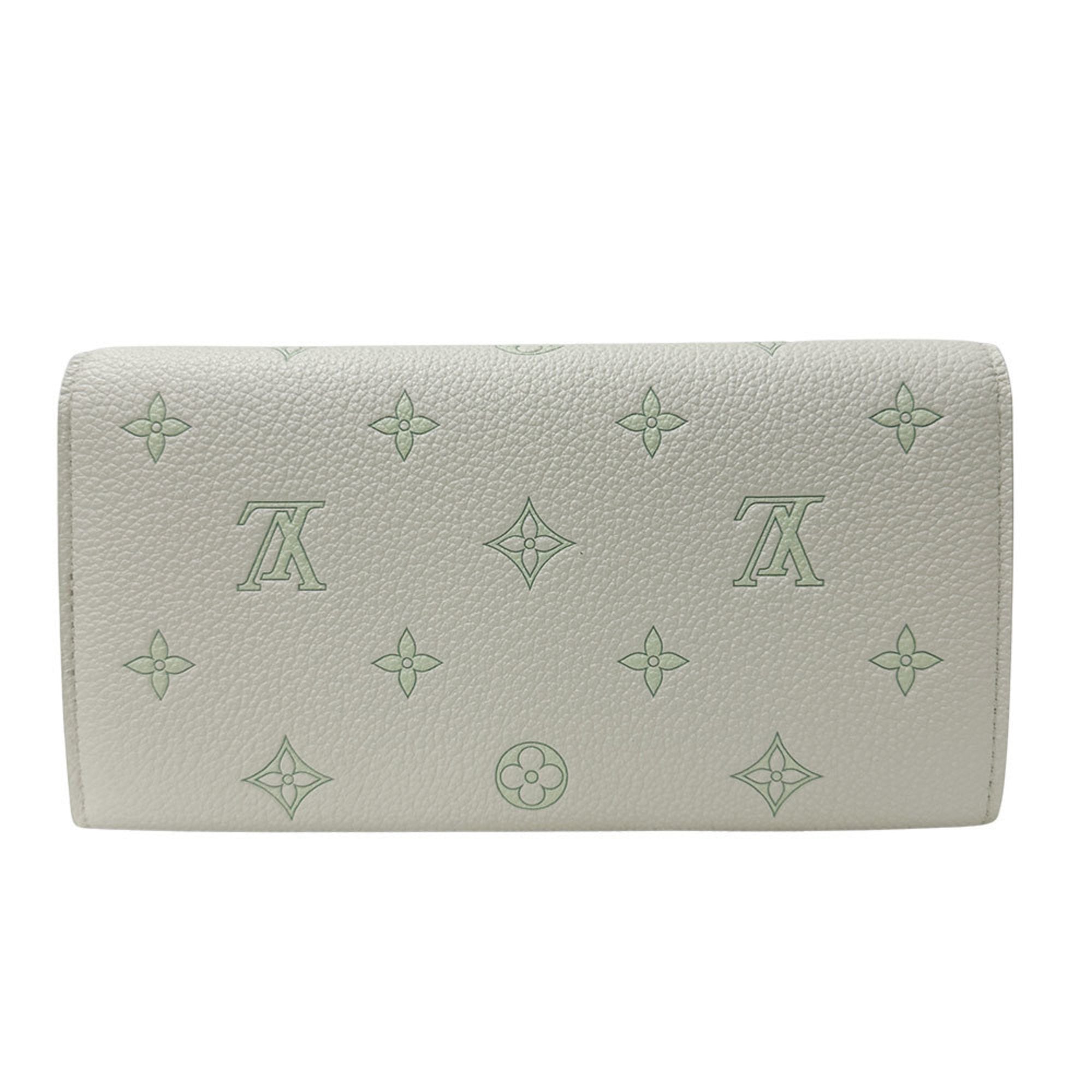 Louis Vuitton Monogram Empreinte White Monogram Empreinte Long Wallet (Bi-Fold) (Pre-Owned)