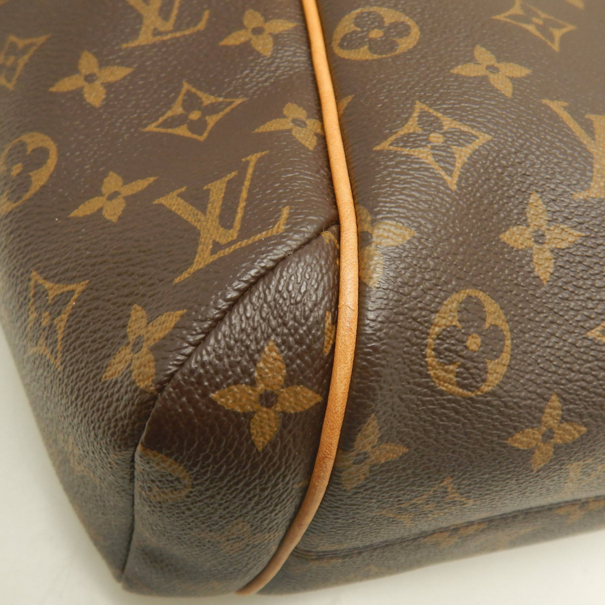 Louis Vuitton Black Brown Monogram Monogram Canvas Tote Bag (Pre-Owned)