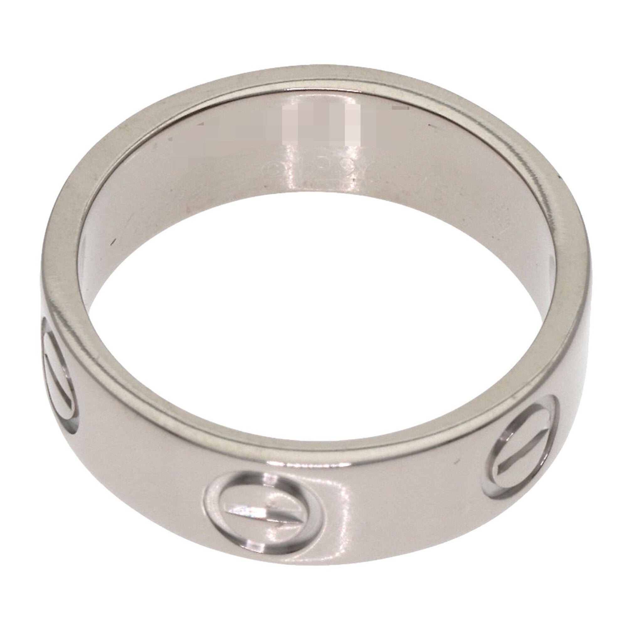 Cartier White Gold White Gold (18K) Band Ring (Pre-Owned)