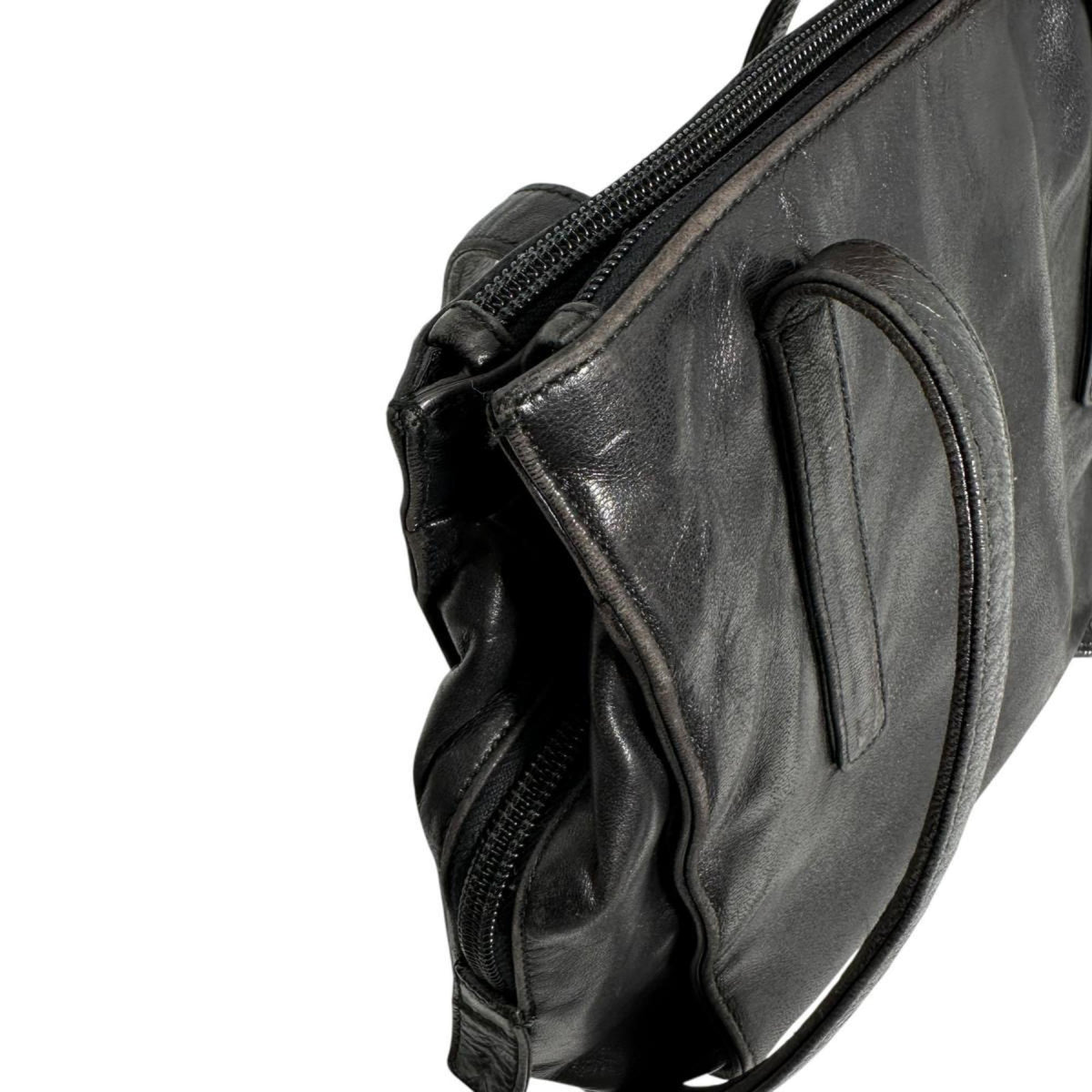 Prada Black Leather Tote Bag (Pre-Owned)