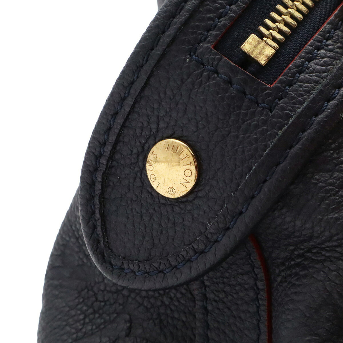 Louis Vuitton Marine Rouge Navy Monogram Empreinte Shoulder Bag Tote Bag (Pre-Owned)