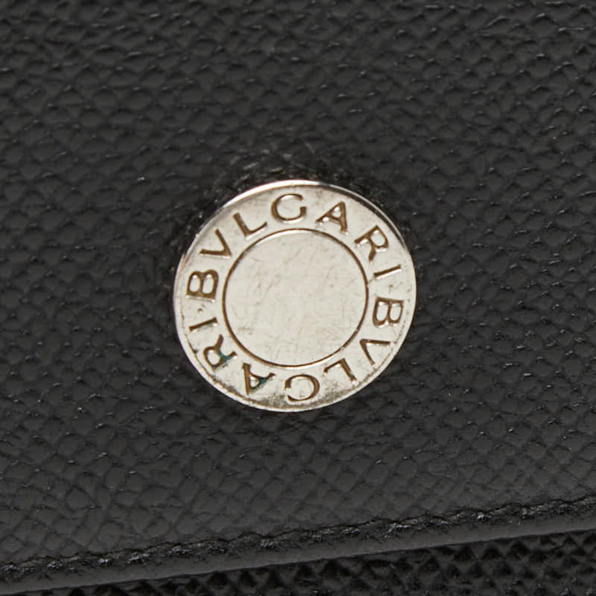 Bvlgari Black Leather Wallet (Bi-Fold) (Pre-Owned)