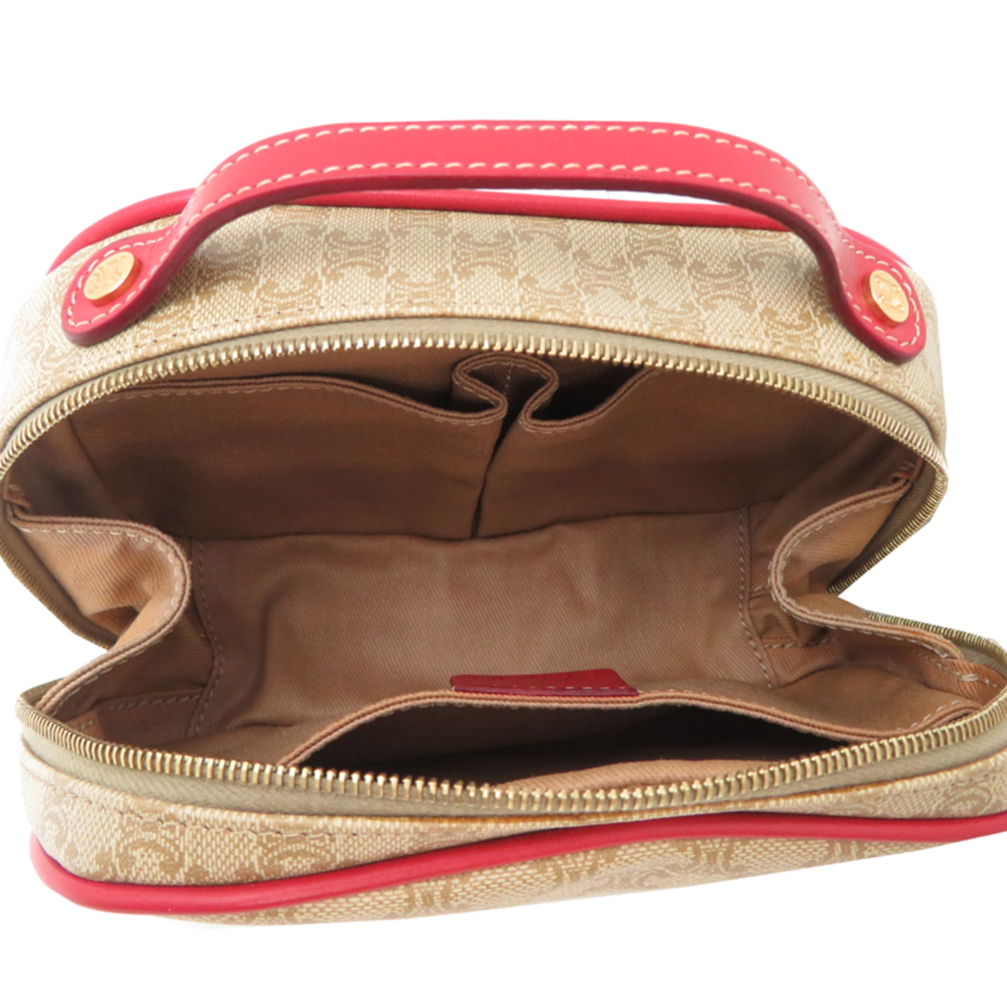 Celine Beige Red Color Handbag (Pre-Owned)
