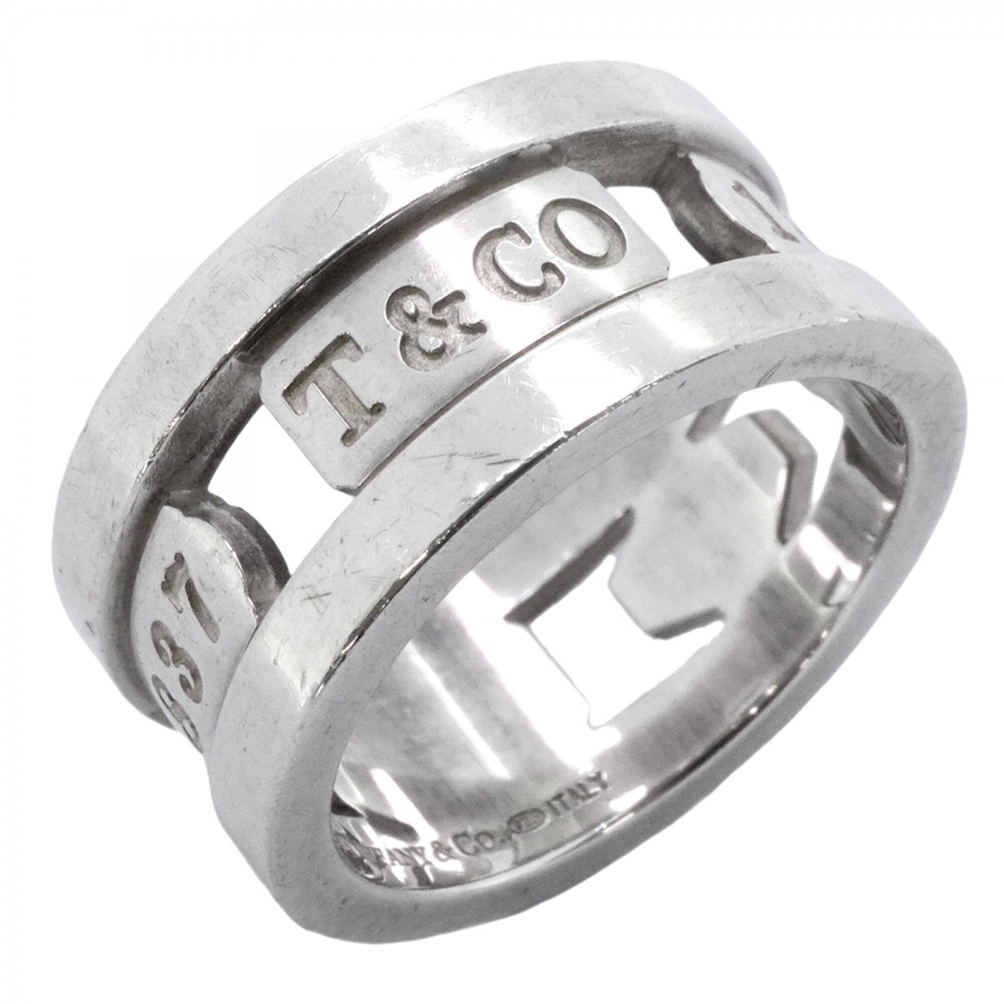 Tiffany Silver 925 Band Ring (Pre-Owned)