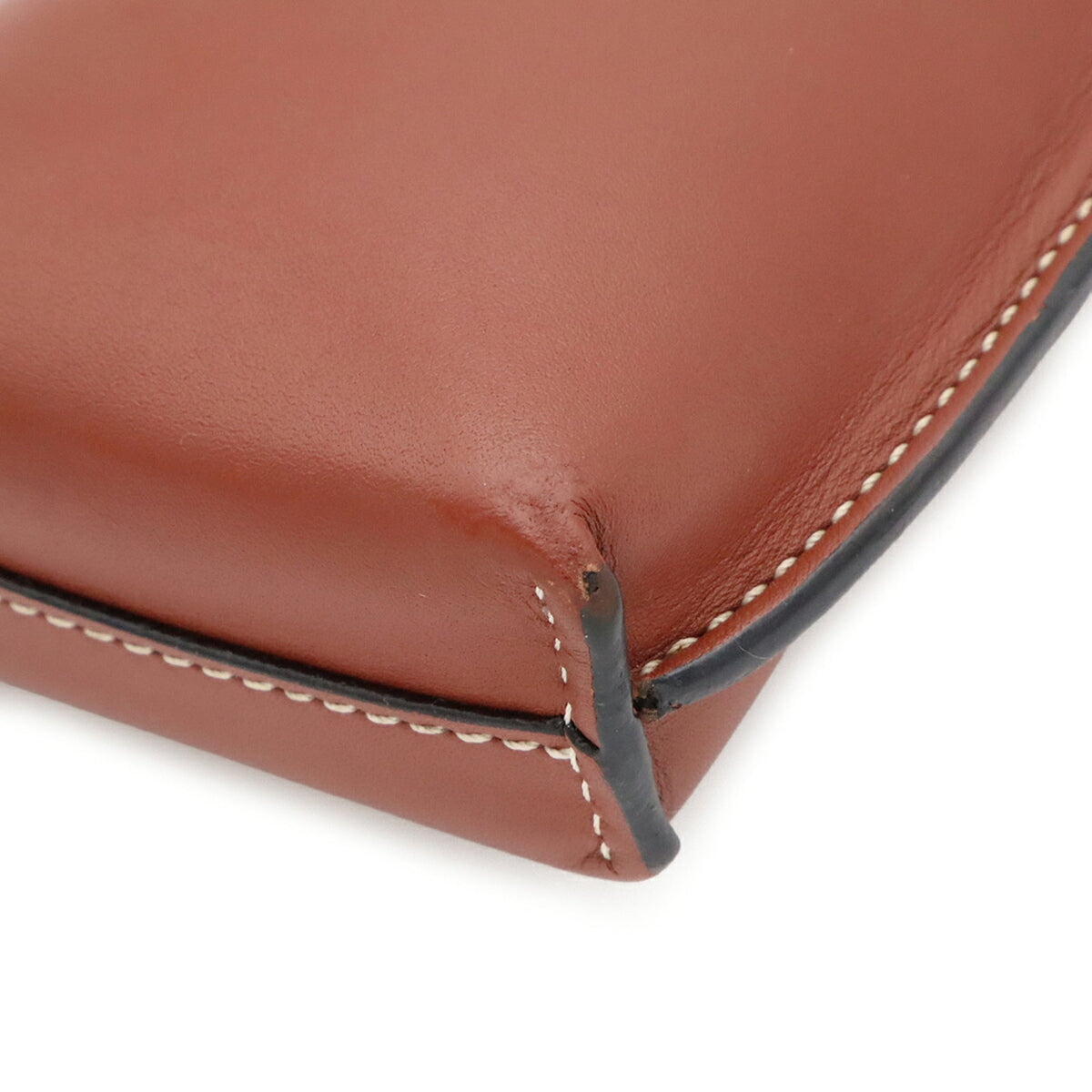 Loewe Brown Leather Pochette Pouch Shoulder Bag (Pre-Owned)