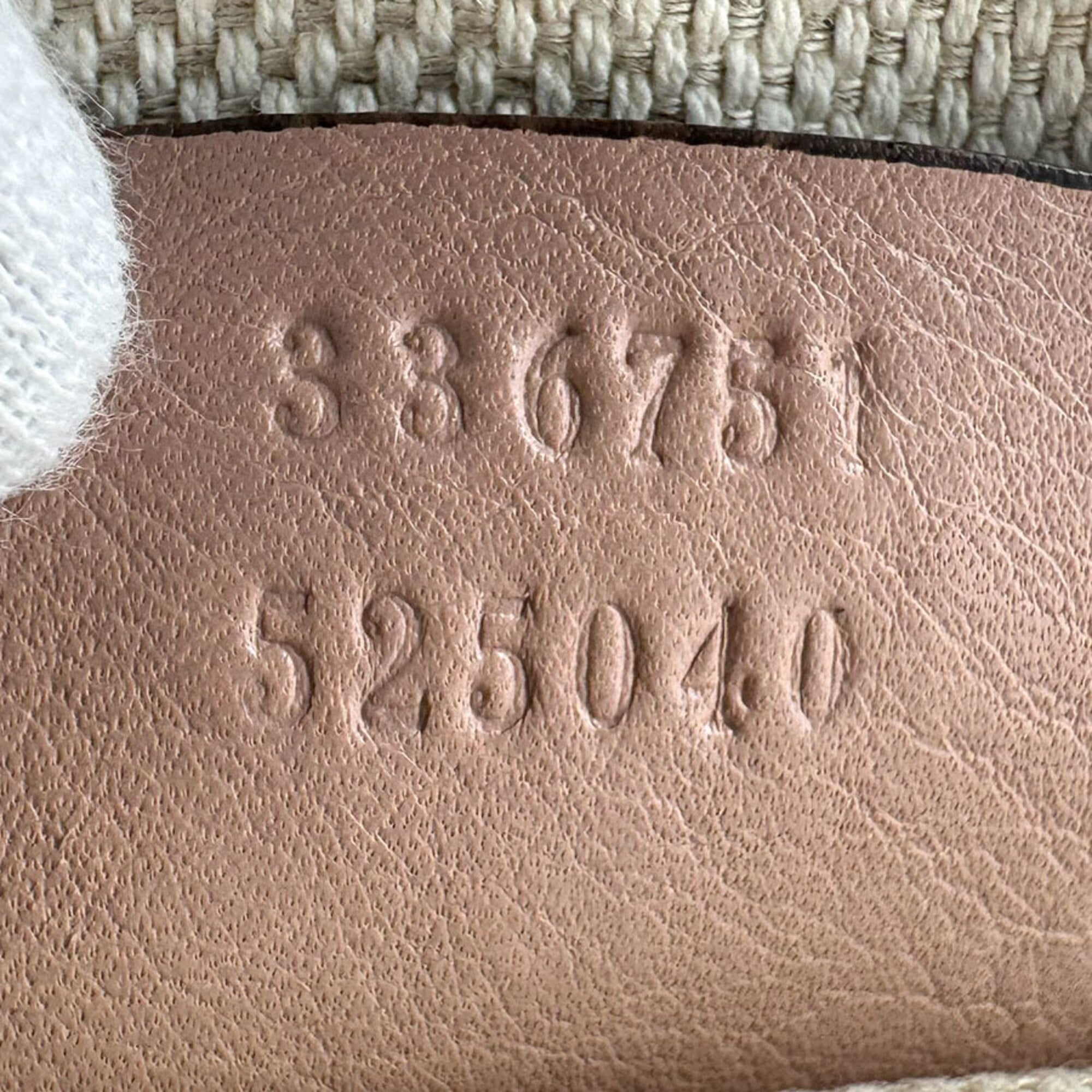 Gucci Pink Beige Patent Leather Handbag Shoulder Bag (Pre-Owned)
