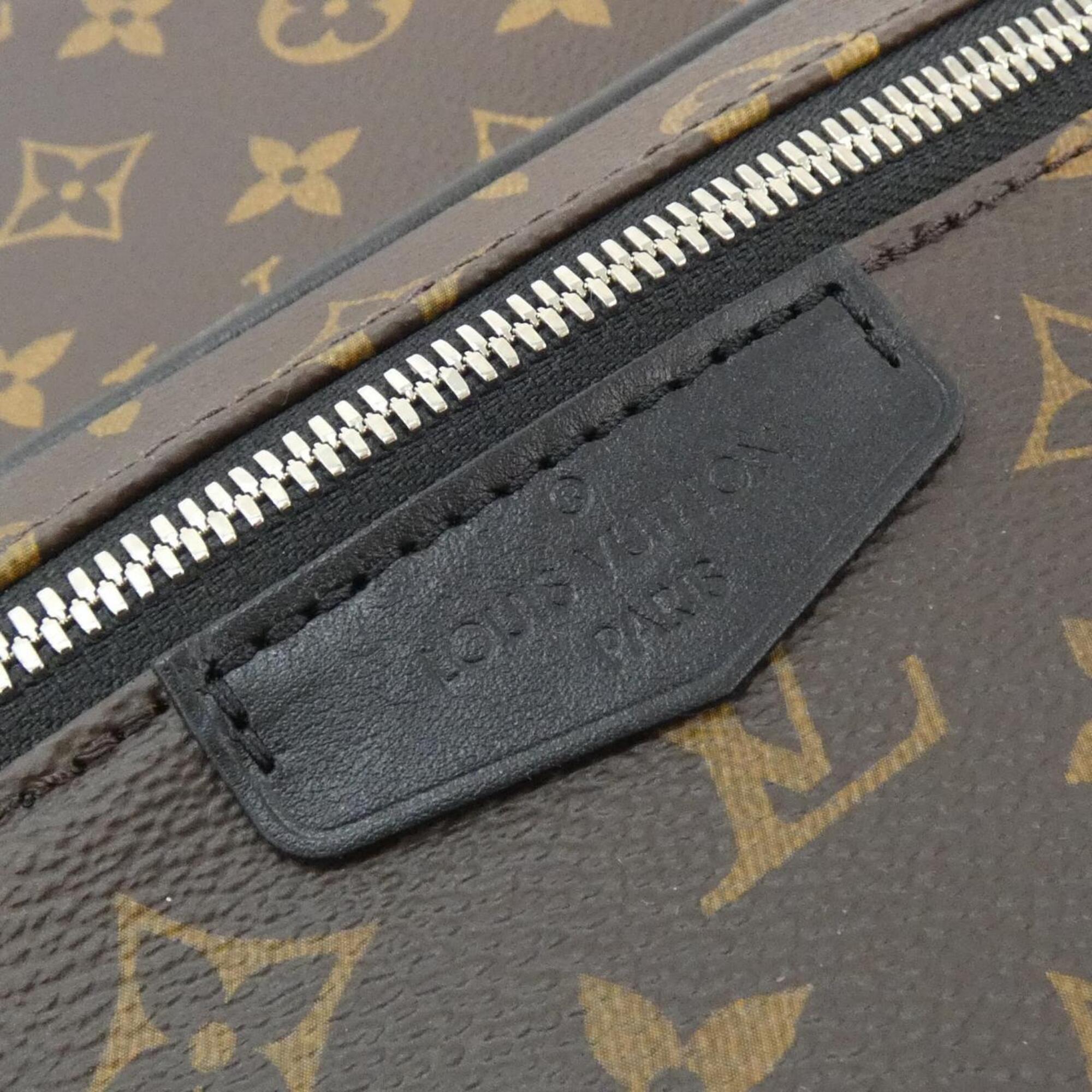 Louis Vuitton Marron Coated Canvas Backpack (Pre-Owned)