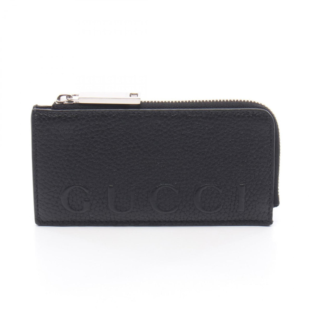 Gucci Black Leather Coin Purse/Coin Case (Pre-Owned)