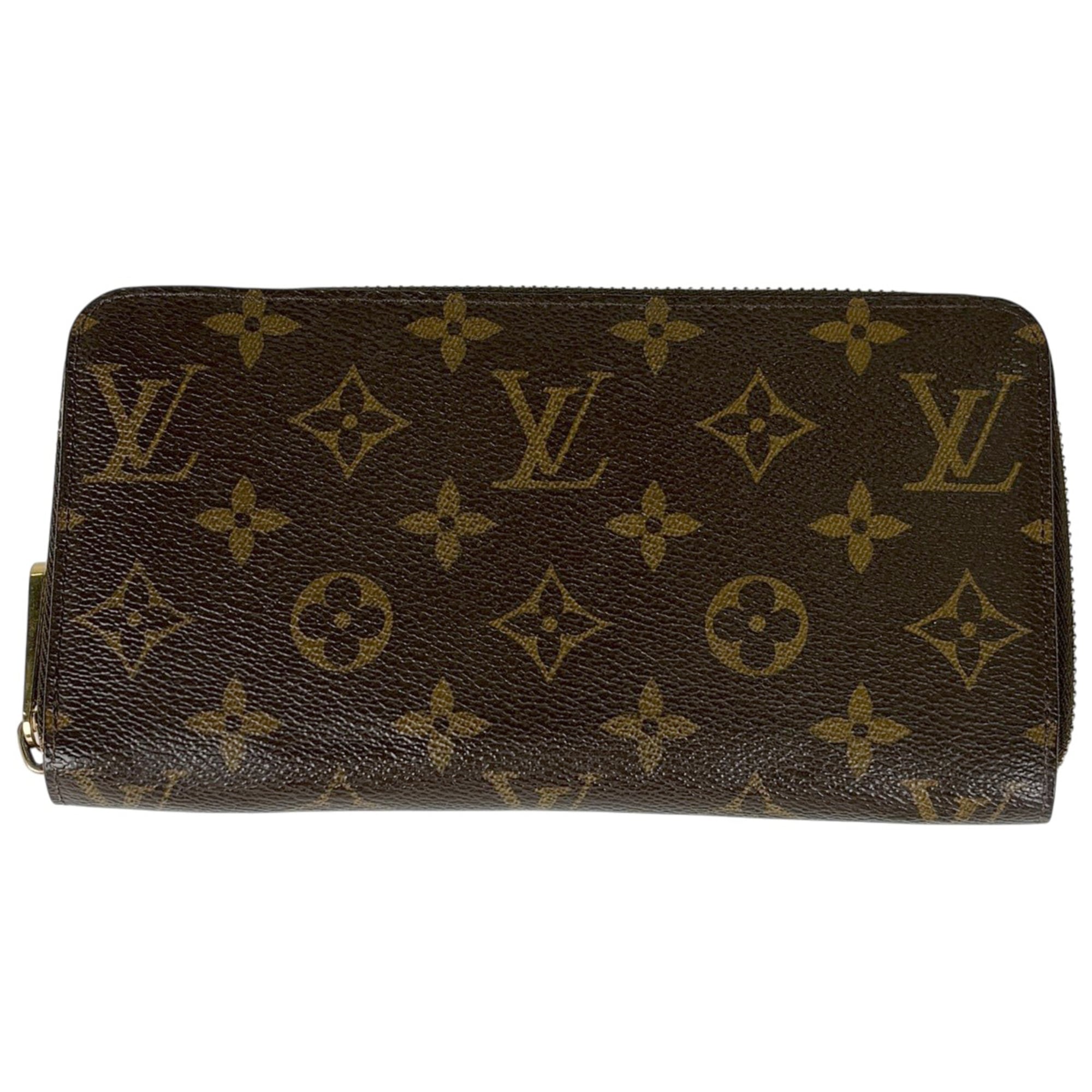 Louis Vuitton Monogram Brown Monogram Long Wallet (Bi-Fold) (Pre-Owned)