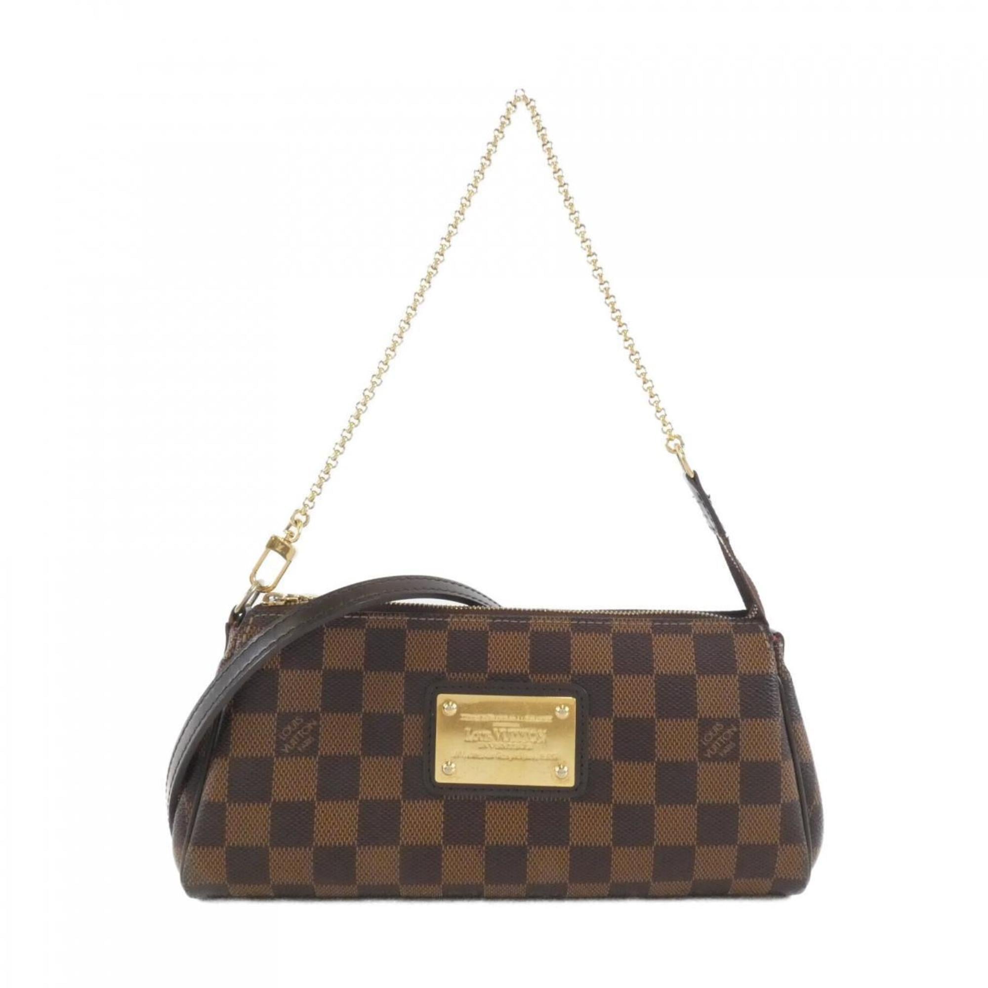 Louis Vuitton Brown Coated Canvas Shoulder Bag (Pre-Owned)