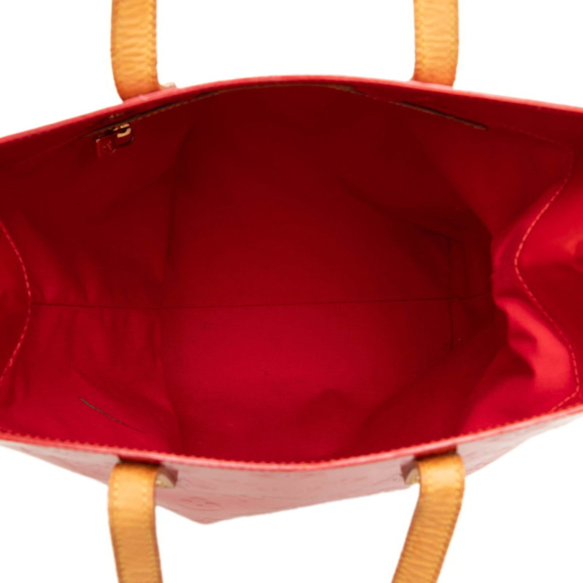 Louis Vuitton Monogram Vernis Rouge Patent Leather Tote Bag (Pre-Owned)