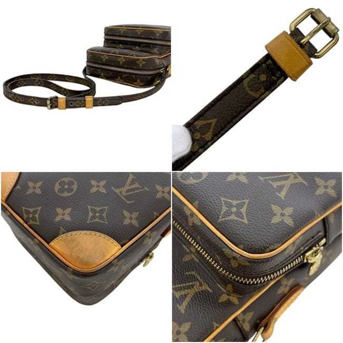 Louis Vuitton Brown Monogram Monogram Shoulder Bag (Pre-Owned)