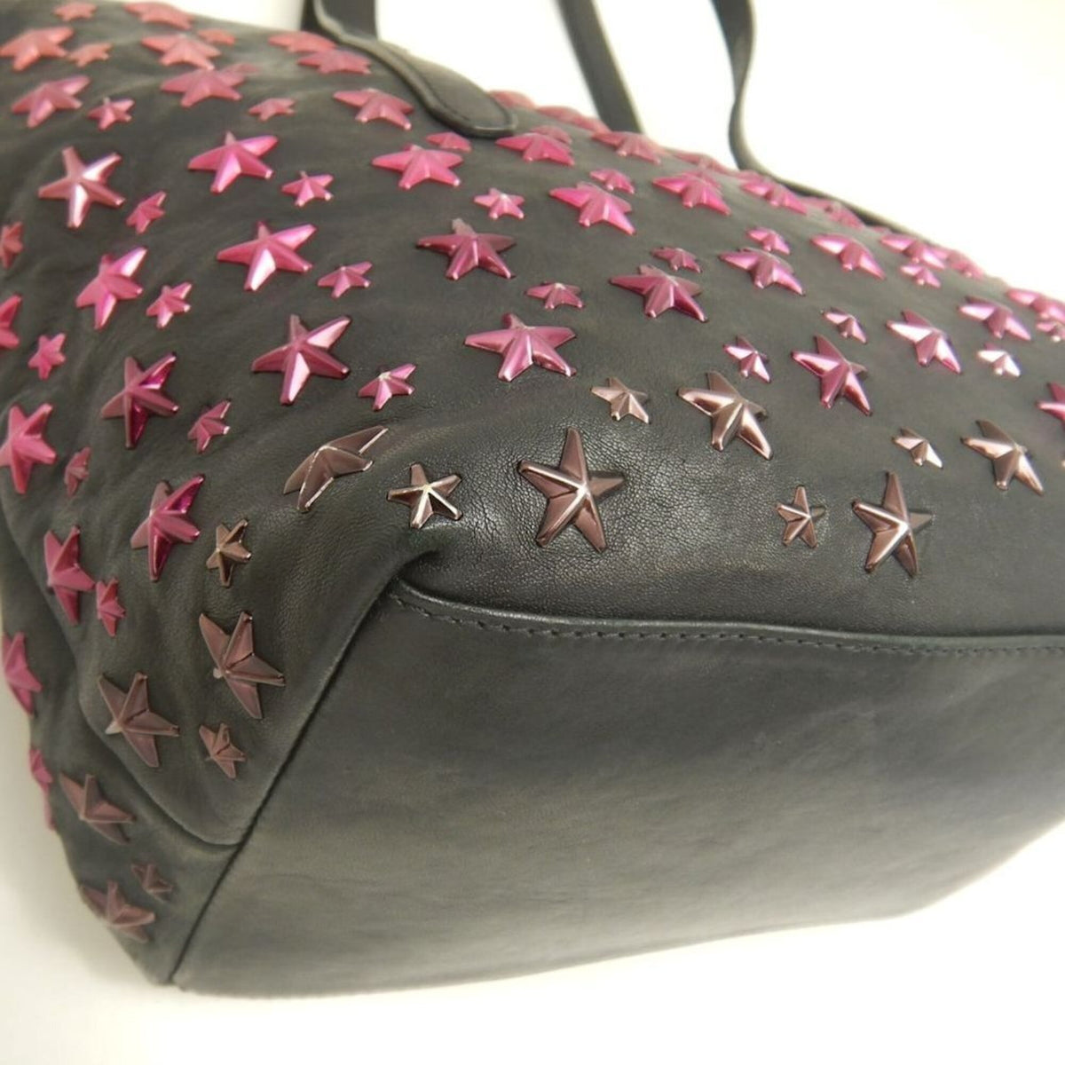 Jimmy Choo Pink Leather Handbag (Pre-Owned)
