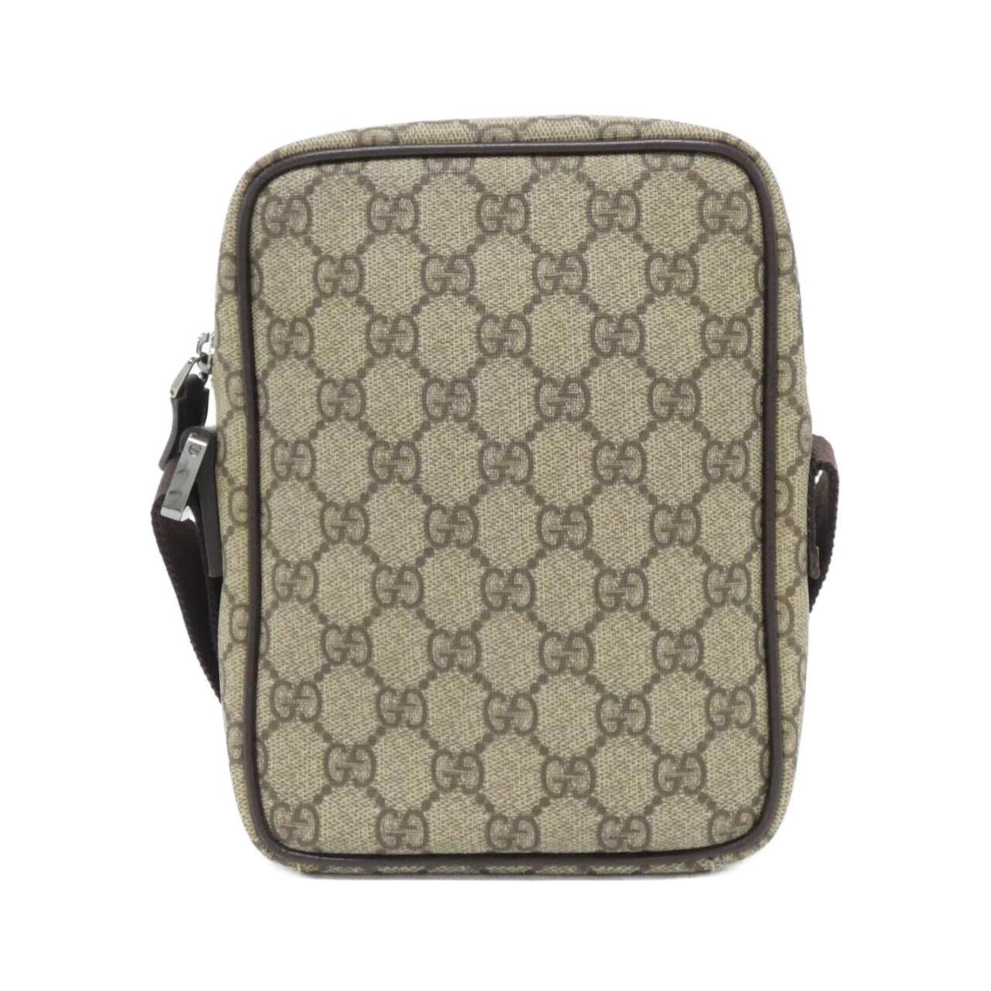 Gucci Gg Plus Beige Brown Gg Plus Shoulder Bag (Pre-Owned)