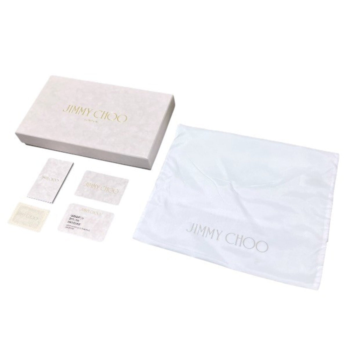 Jimmy Choo Dark Gray Long Wallet (Bi-Fold) (Pre-Owned)