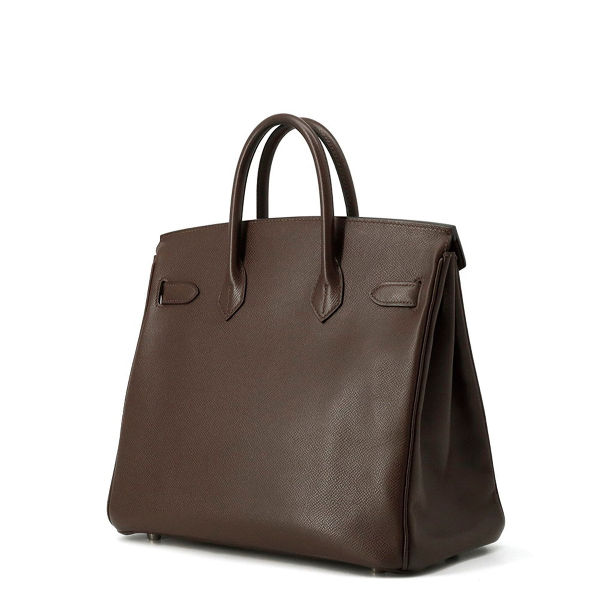 Hermes Chocolat Epsom Leather Handbag (Pre-Owned)