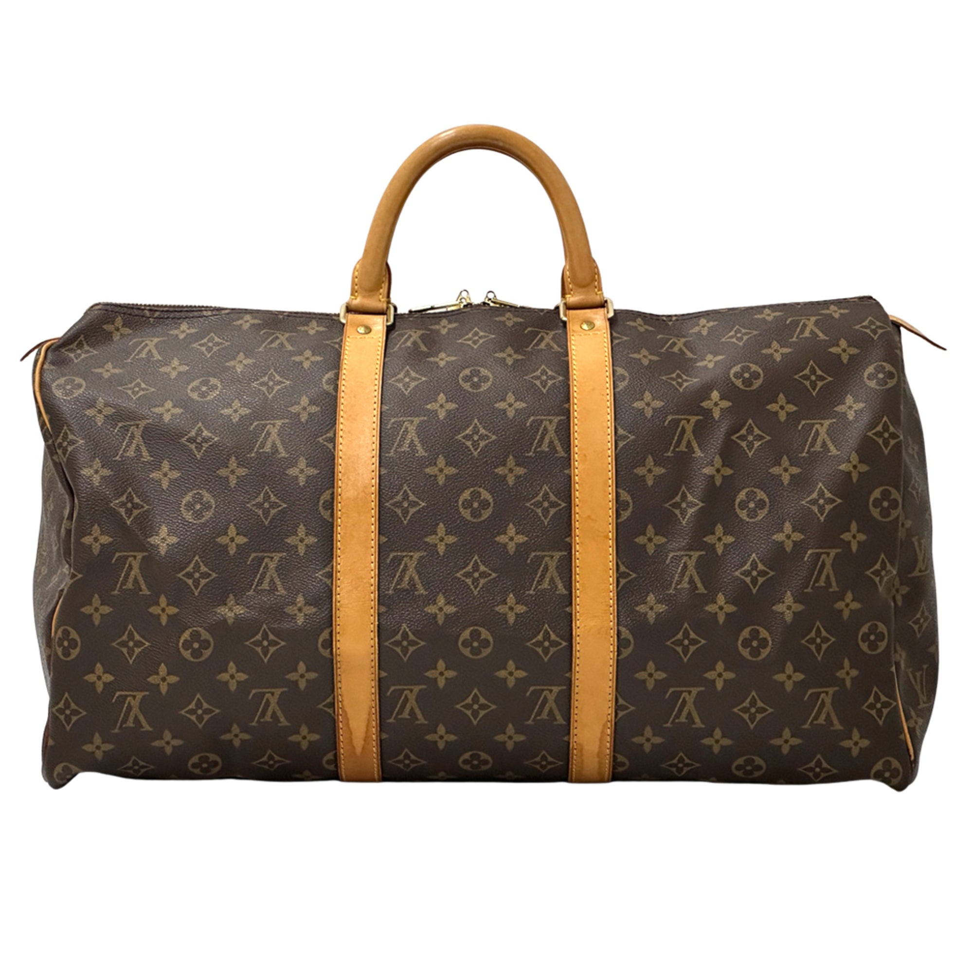Louis Vuitton Brown Monogram Monogram Boston Bag Handbag (Pre-Owned)