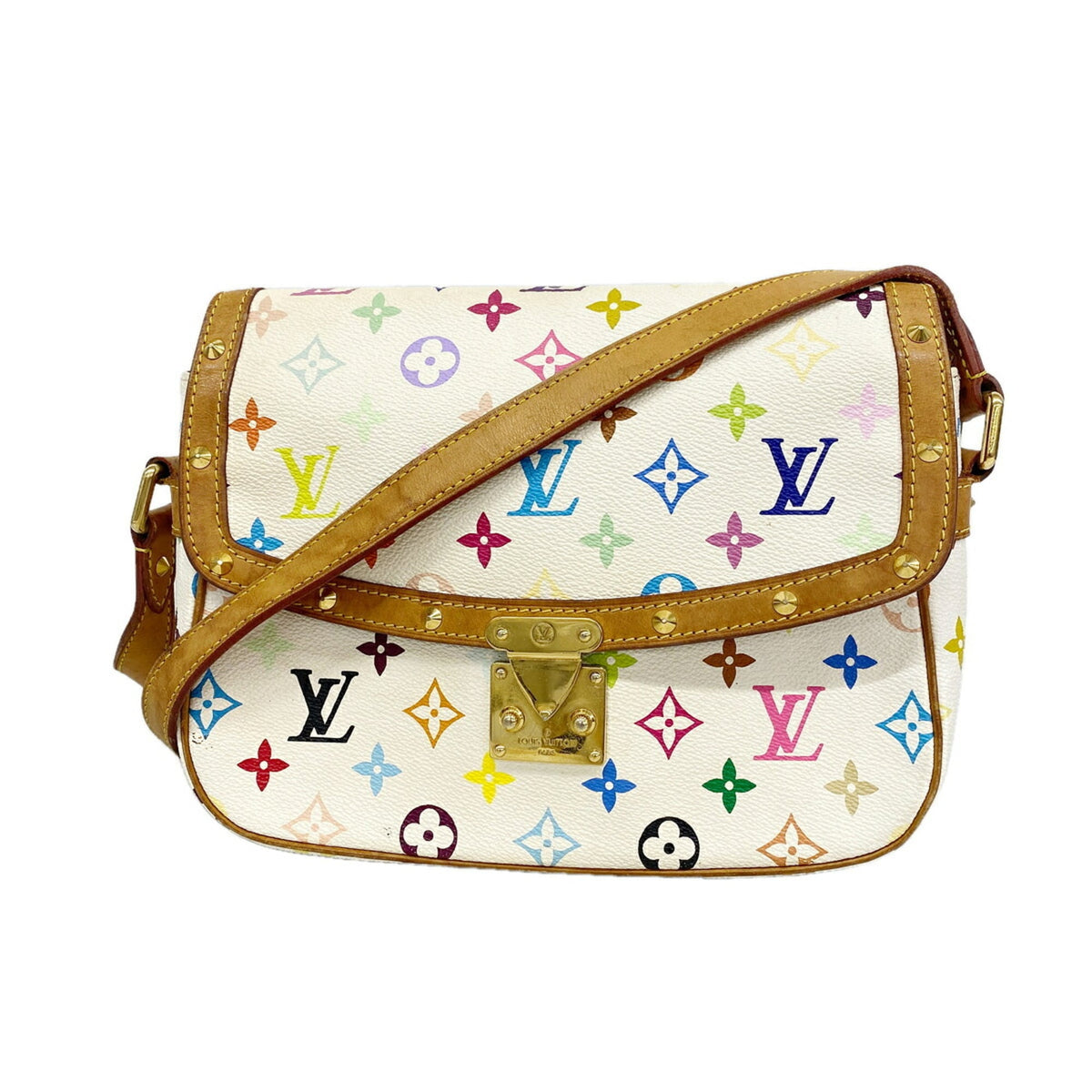 Louis Vuitton Blanc Shoulder Bag (Pre-Owned)