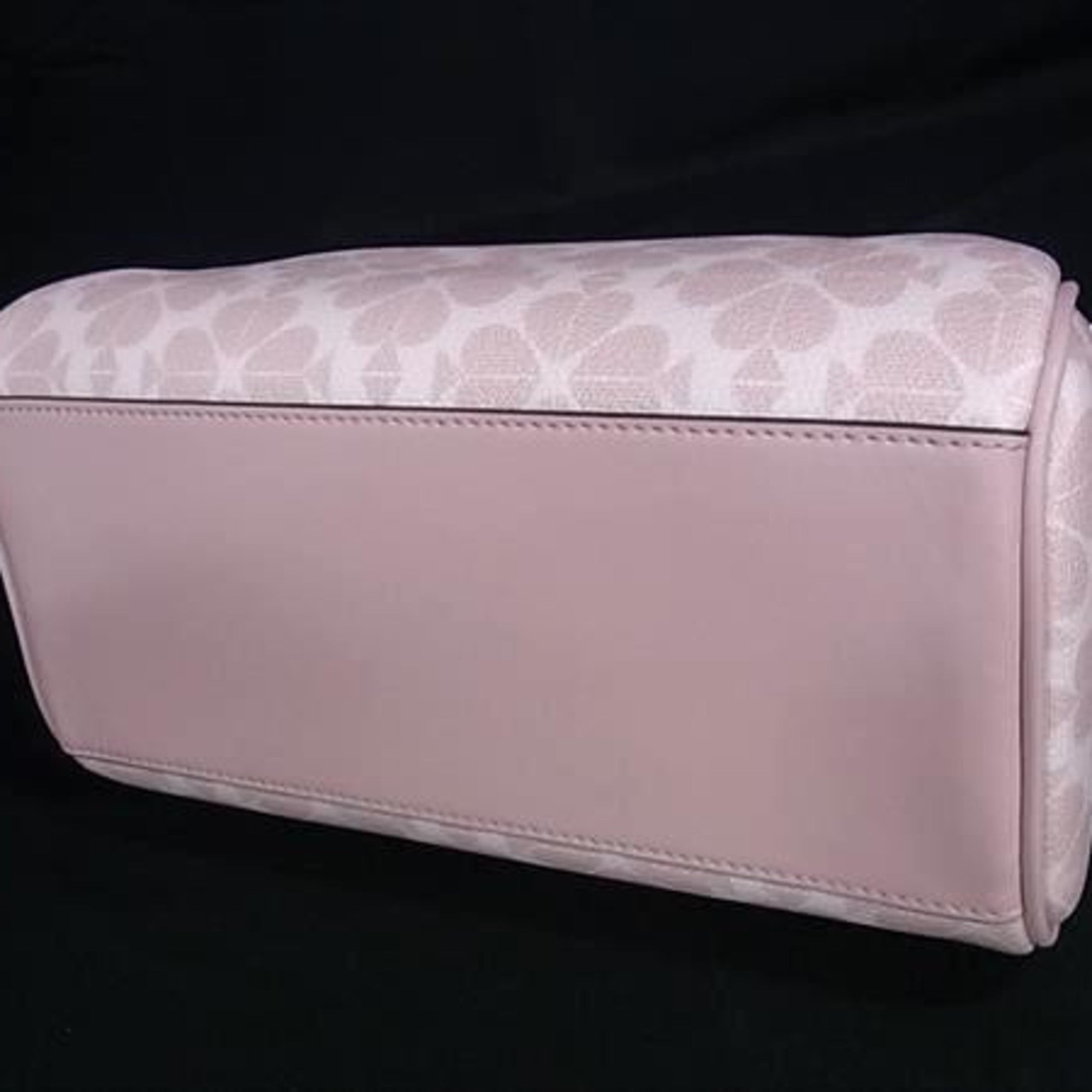 Kate Spade Pink Pvc Leather Handbag Shoulder Bag (Pre-Owned)