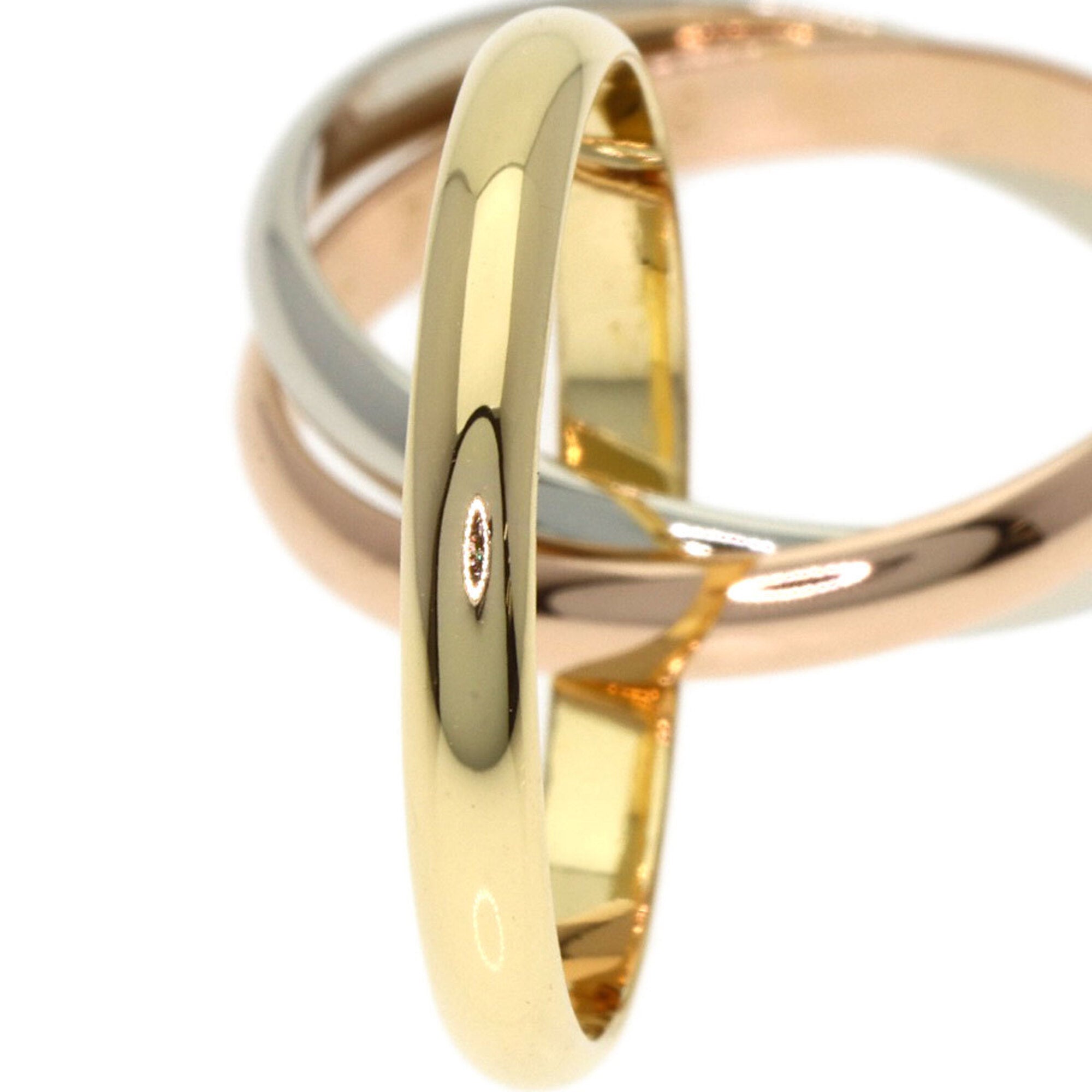 Cartier Yellow Gold (18K) Pink Gold (18K) White Gold (18K) Band Ring (Pre-Owned)
