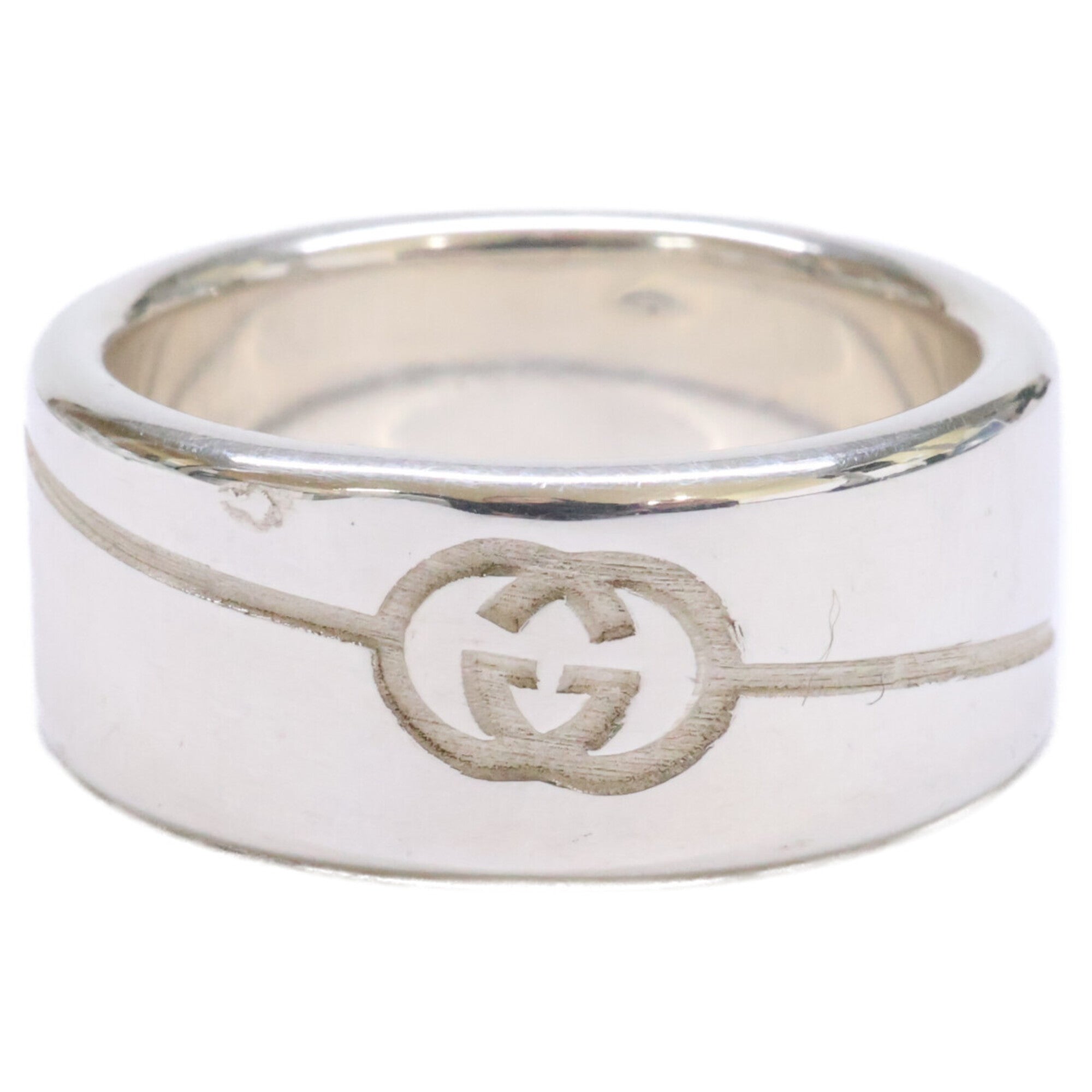 Gucci Silver Silver 925 Band Ring (Pre-Owned)