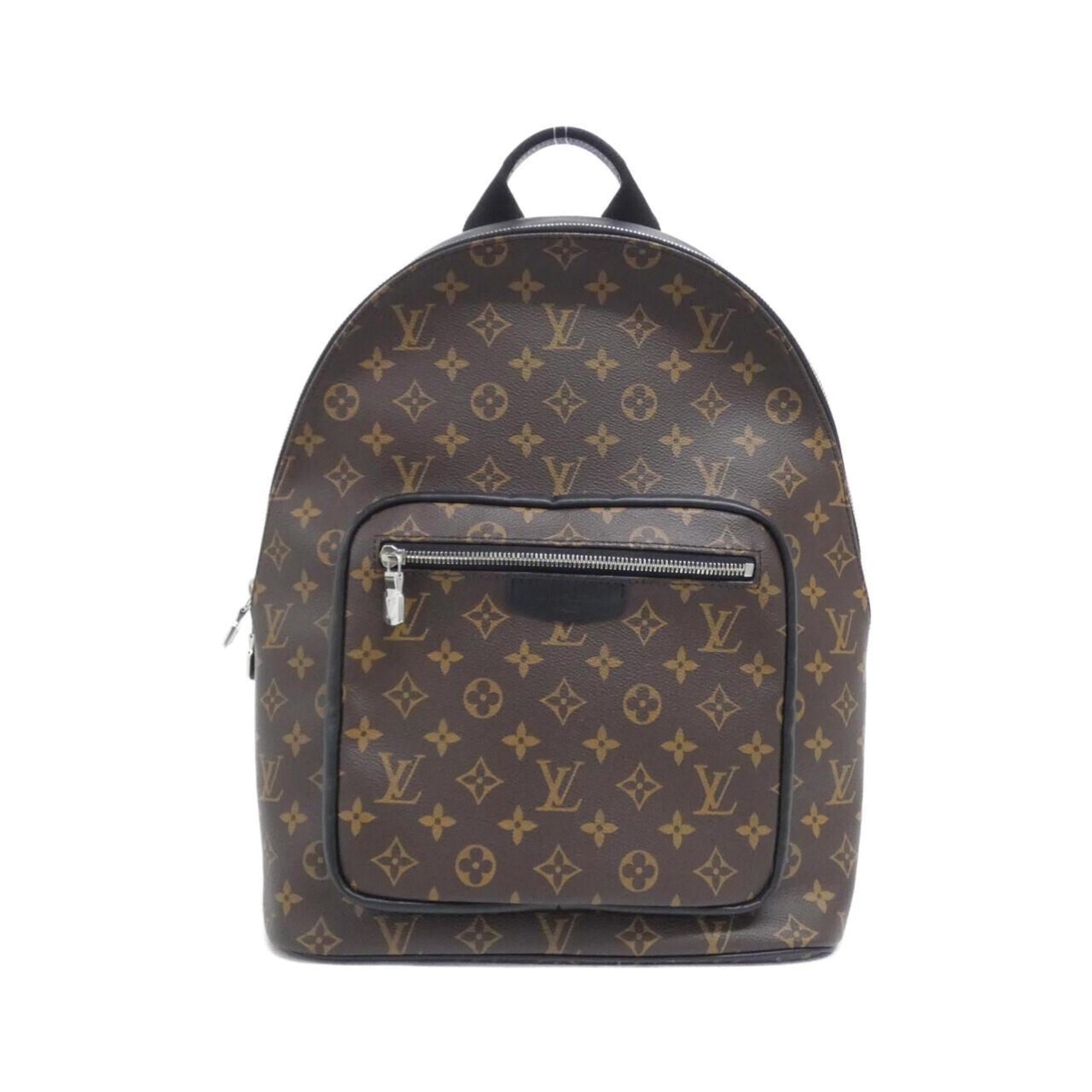 Louis Vuitton Marron Coated Canvas Backpack (Pre-Owned)