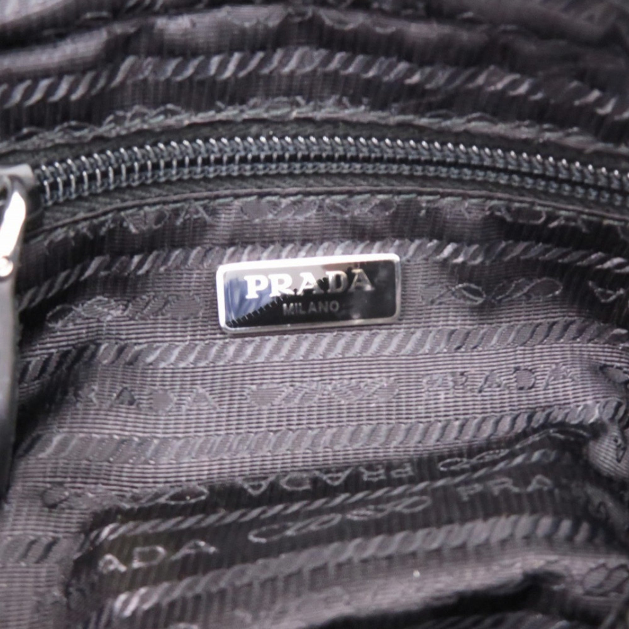 Prada Black Nylon Pouch (Pre-Owned)