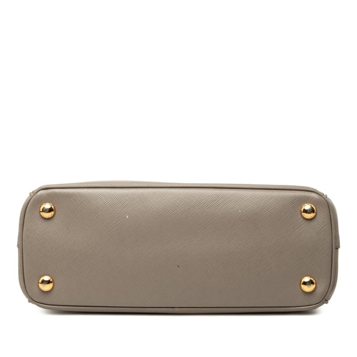 Prada Beige Leather Handbag Shoulder Bag (Pre-Owned)