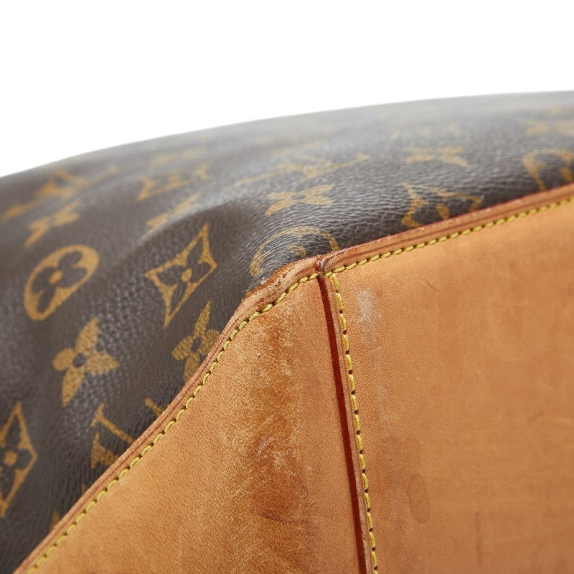Louis Vuitton Brown Pvc Leather Tote Bag (Pre-Owned)