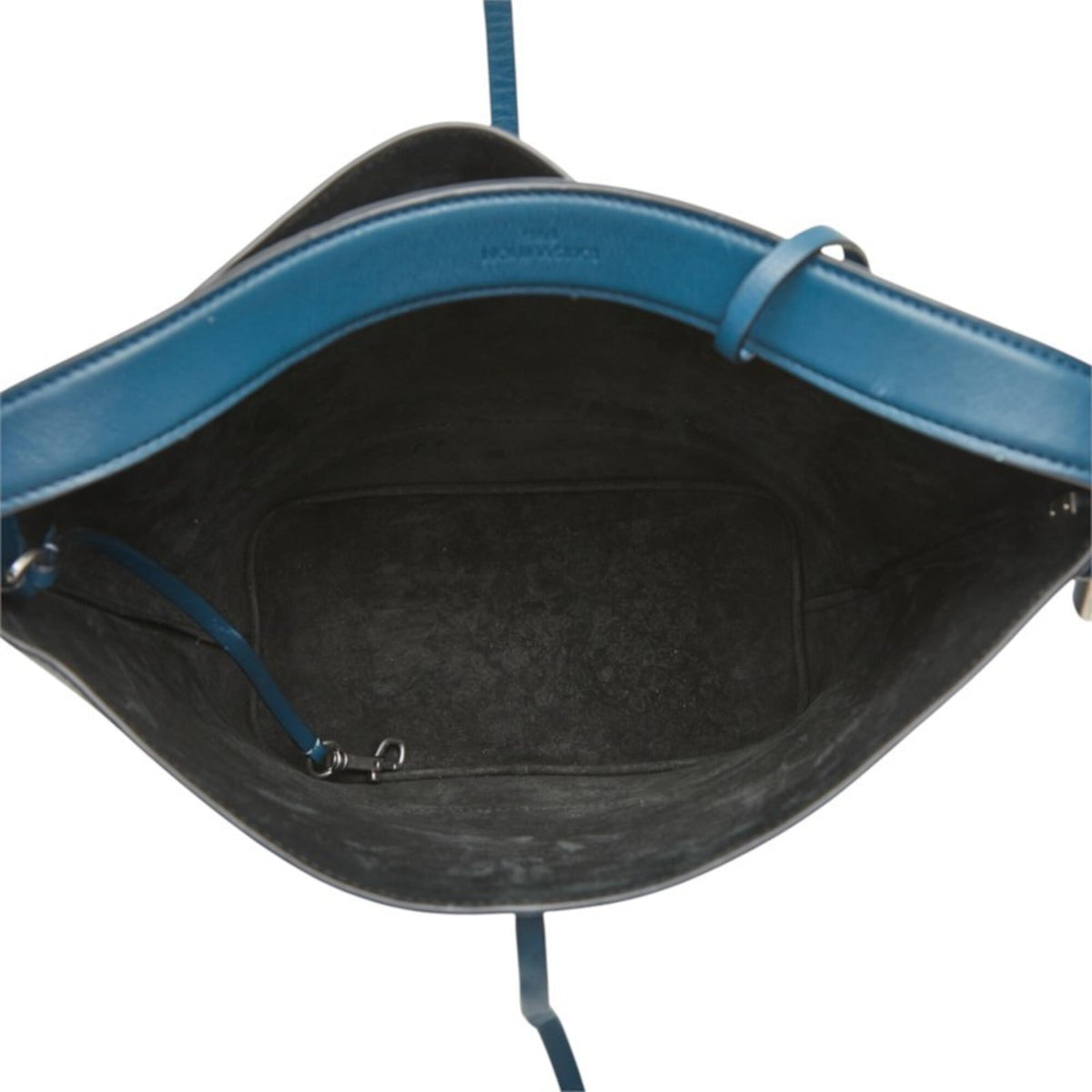 Louis Vuitton Navy Leather Shoulder Bag (Pre-Owned)