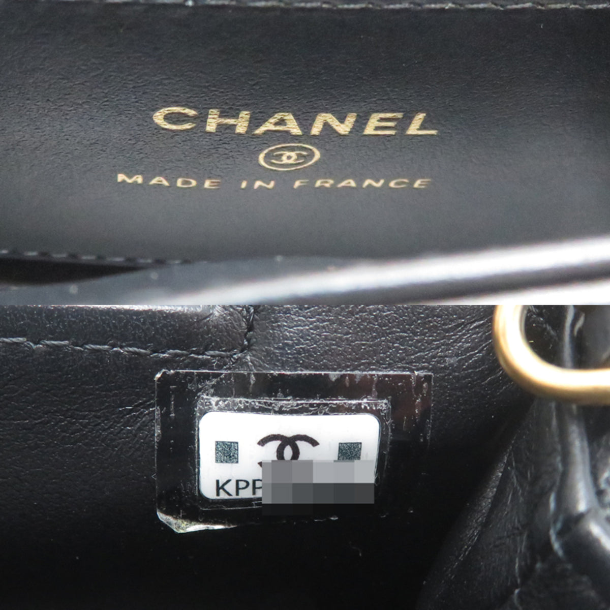 Chanel Black Leather Shoulder Bag (Pre-Owned)