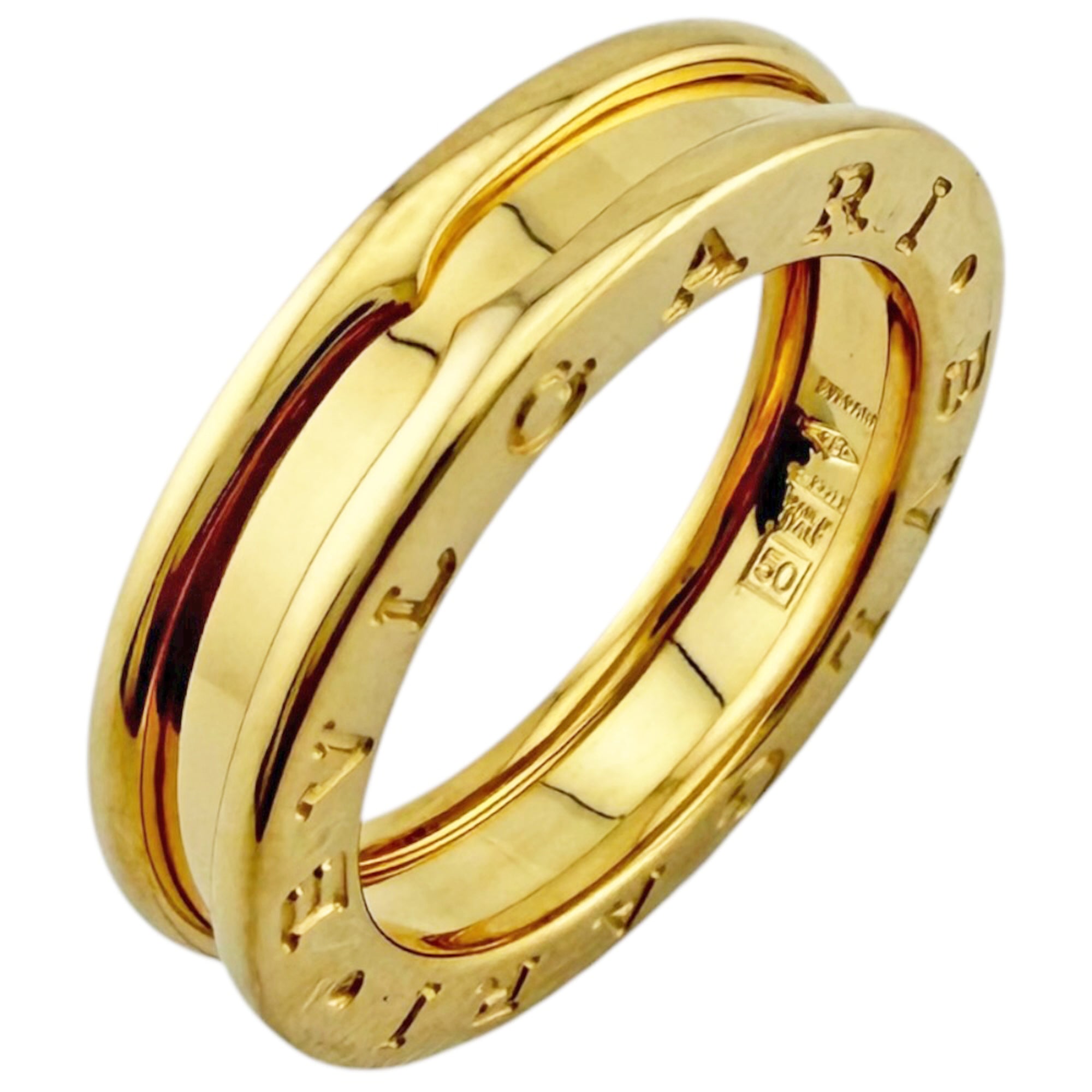 Bvlgari B.Zero1 Gold Yellow Gold (18K) Band Ring (Pre-Owned)
