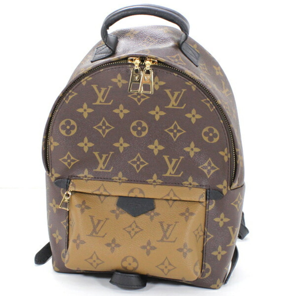 Louis Vuitton Monogram Reverse Beige Brown Monogram Reverse Backpack (Pre-Owned)