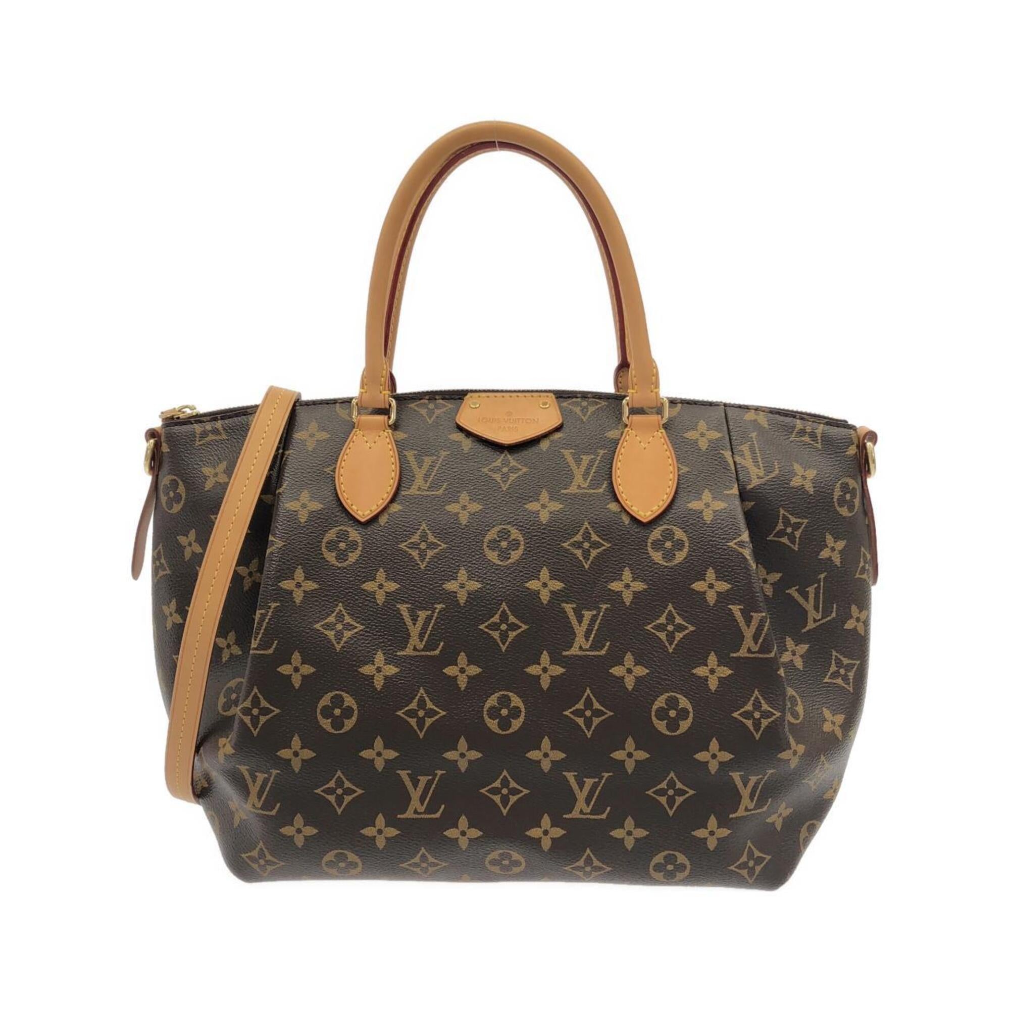 Louis Vuitton Monogram Marron Coated Canvas Handbag (Pre-Owned)