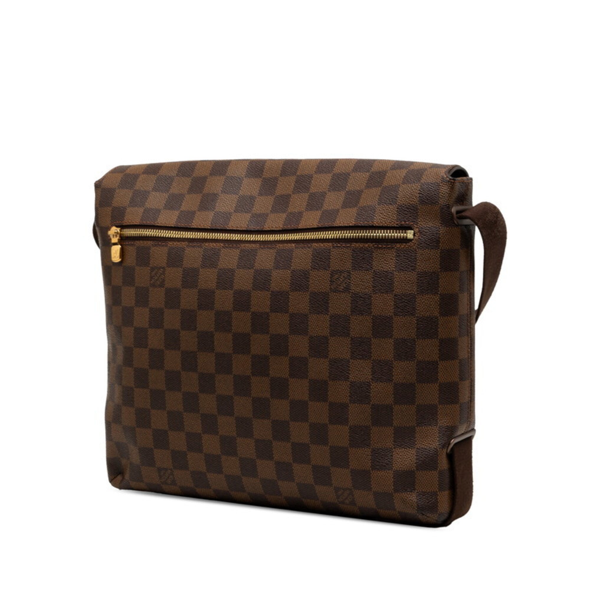 Louis Vuitton Damier Brown Pvc Leather Shoulder Bag (Pre-Owned)